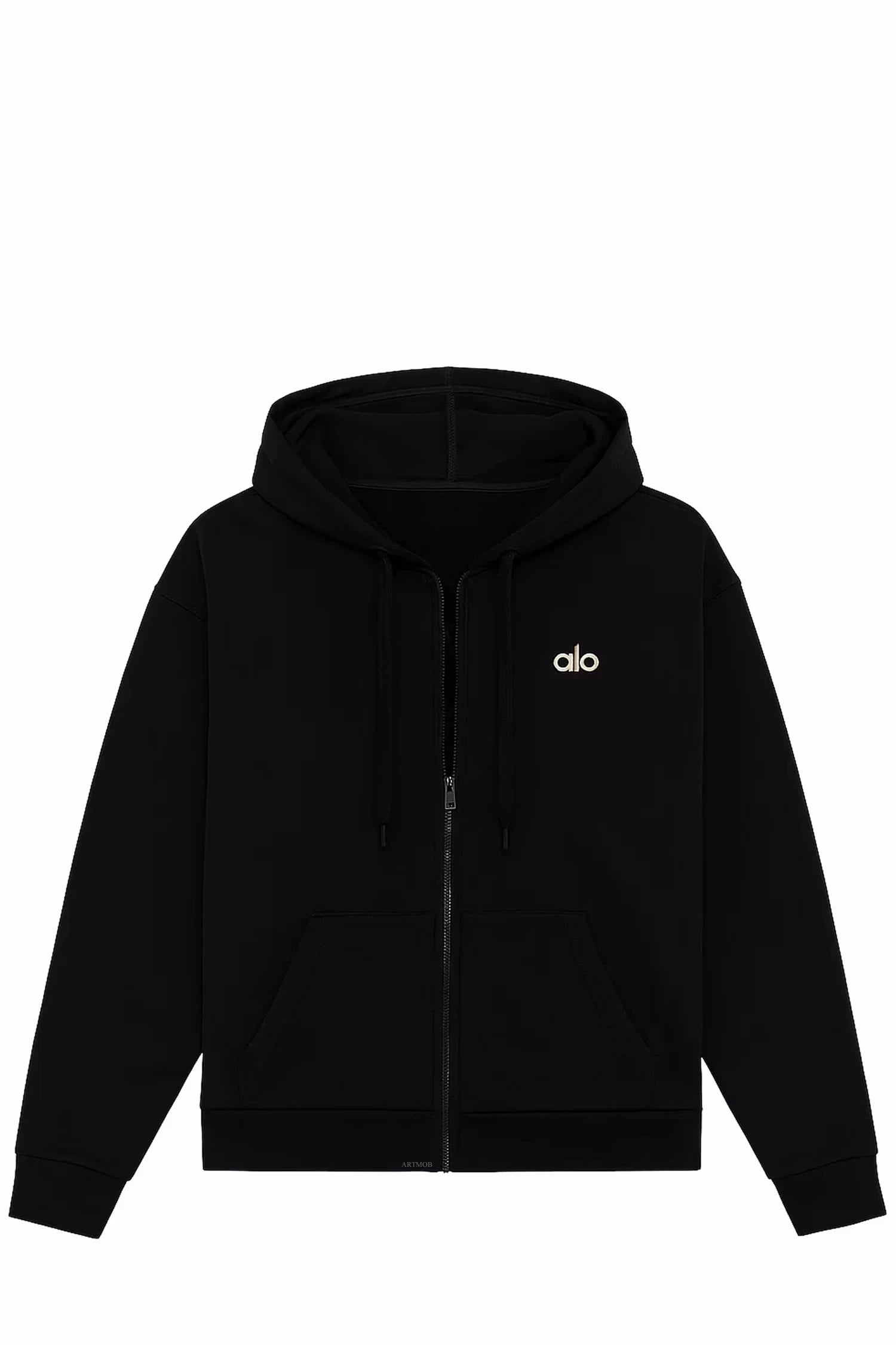 Poleron Alo Yoga Accolade Full Zip Negro – ARTMOB HAUNTED MARKET