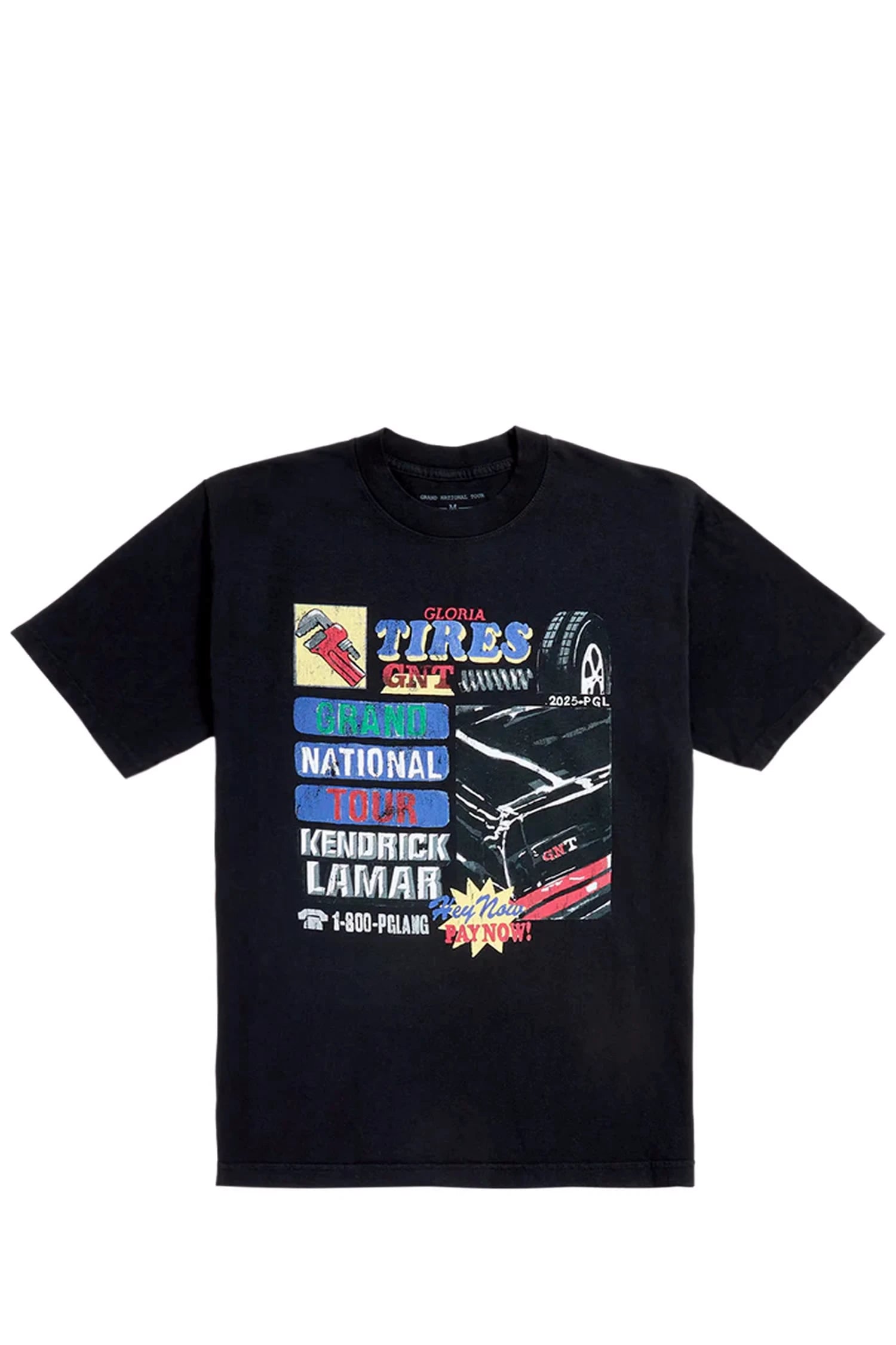 Polera Kendrick Lamar Hey Now Pay Now LATAM Tour Negra – ARTMOB