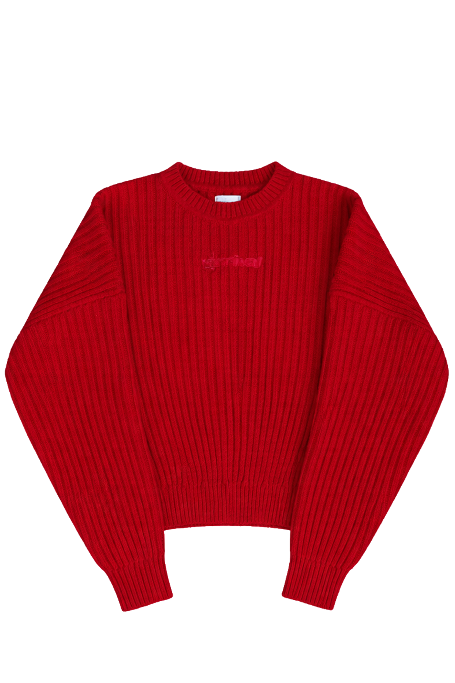 IDEASWAM OUROBOROS KNIT SWEATER RED レッド Sweater Arrival Rib Rojo – ARTMOB HAUNTED MARKET FOR ART, CULTURE