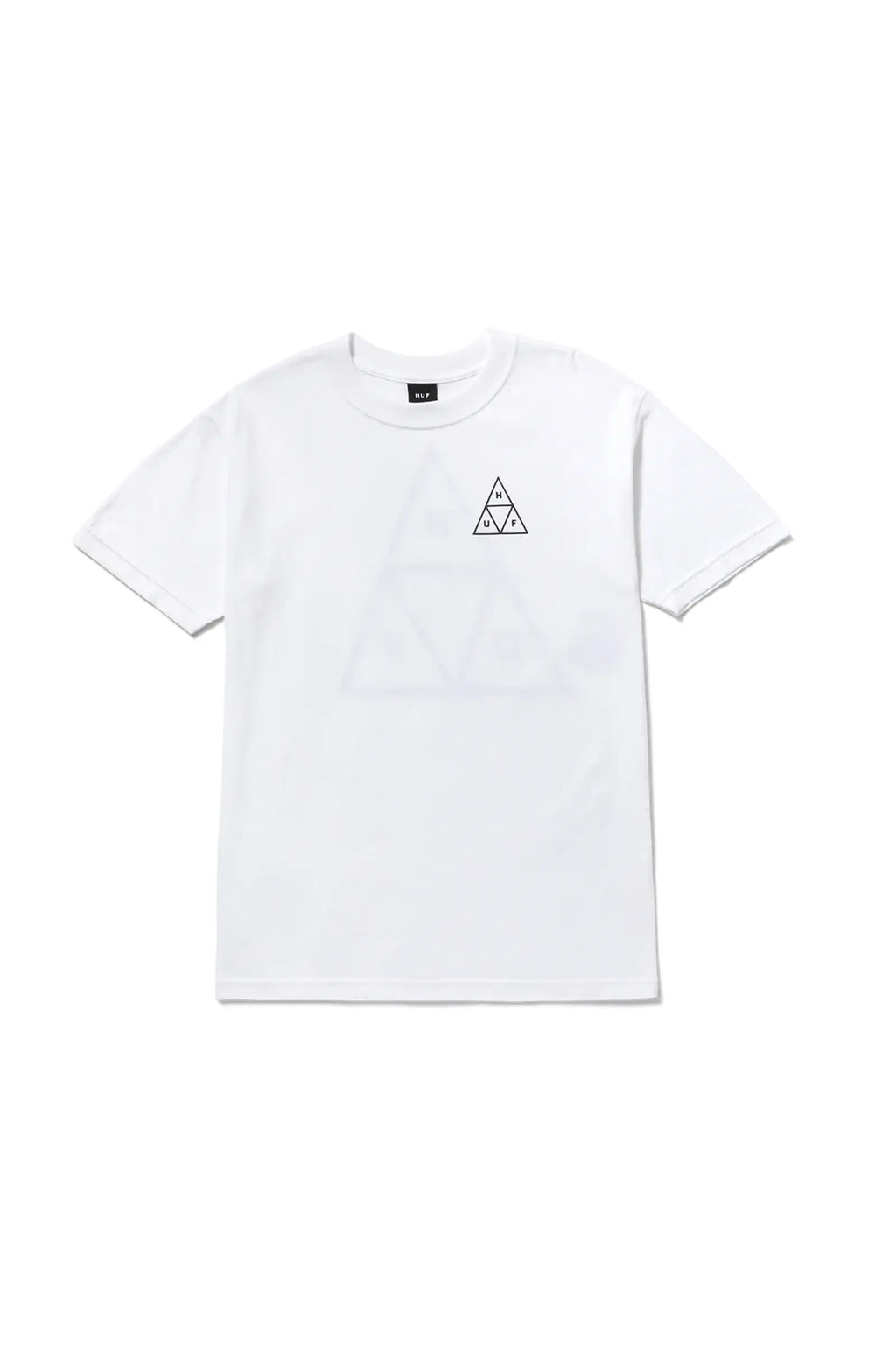 Polera HUF Essentials TT Blanca