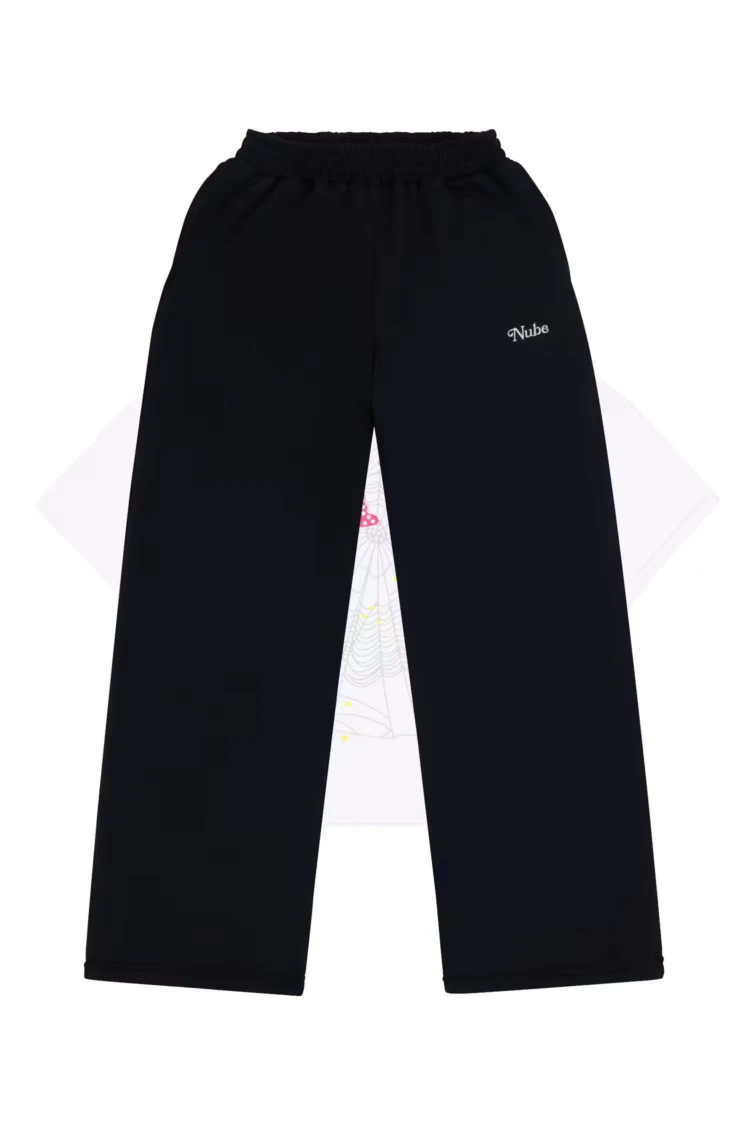 Pantalon Buzo Nube Básico Baggy Negro