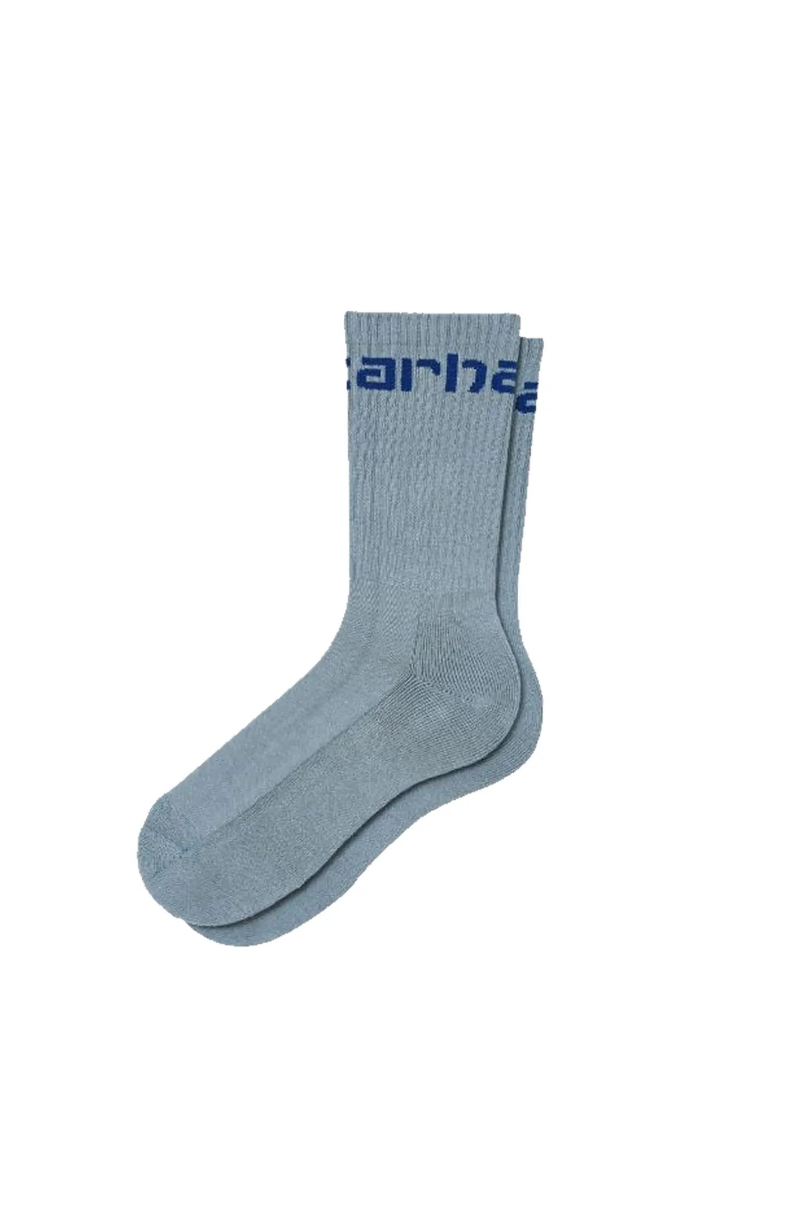 Calceta Carhartt WIP Logo Gris