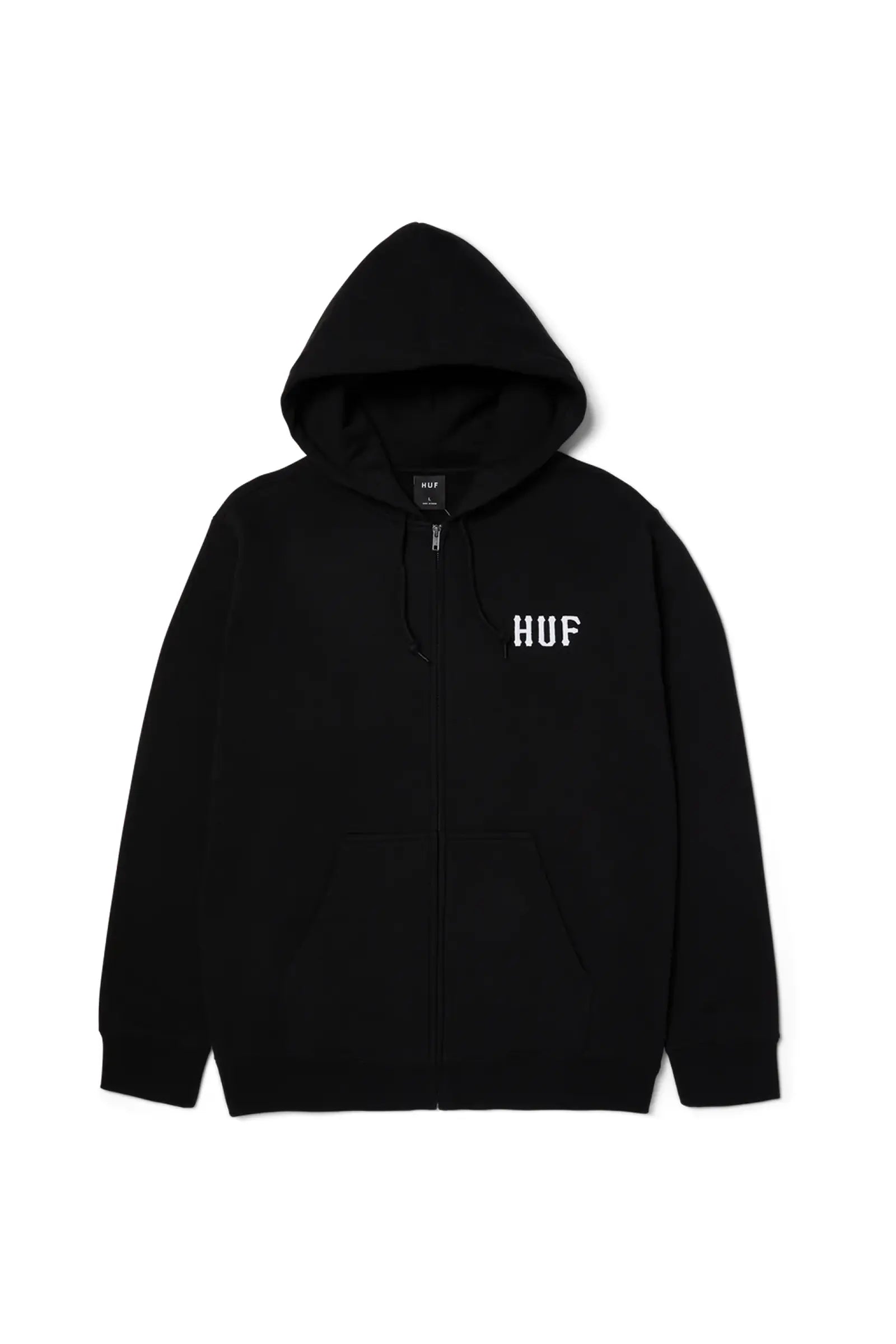 poleron-huf-ZIP-negro-2