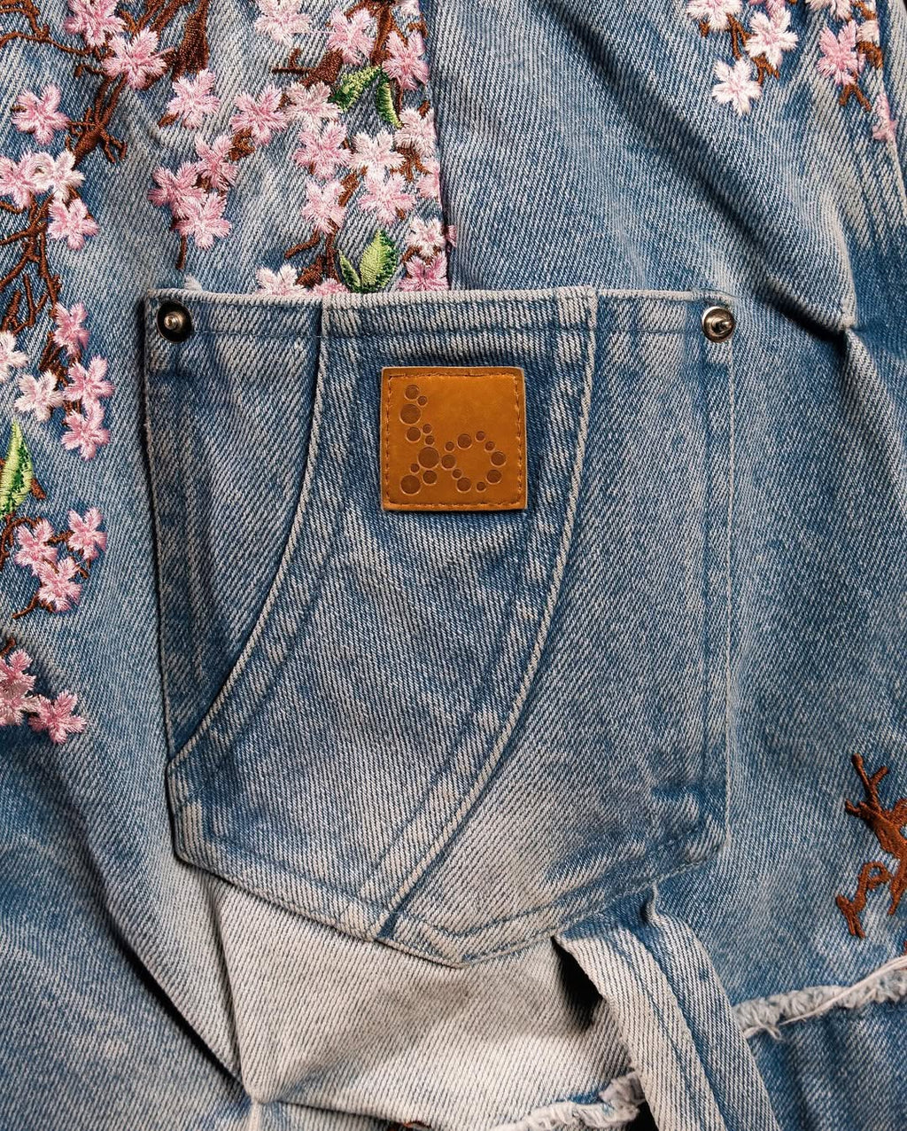 Pantalon Badson Cherry Blossom Denim Azul