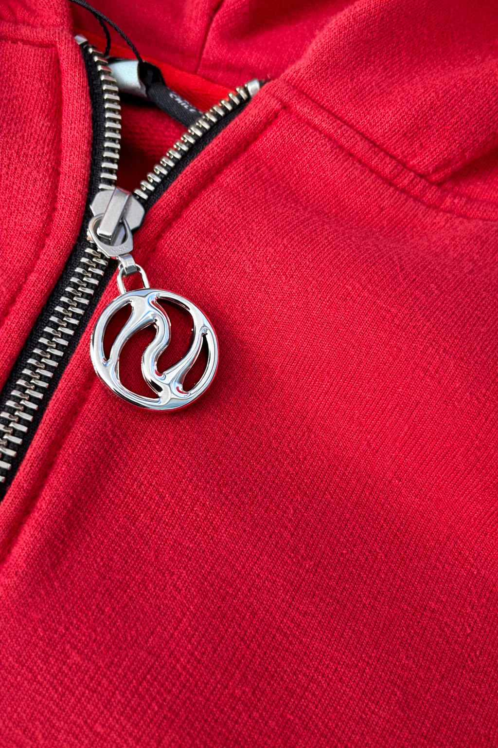 Poleron Number Zip ENE01 Washed Red