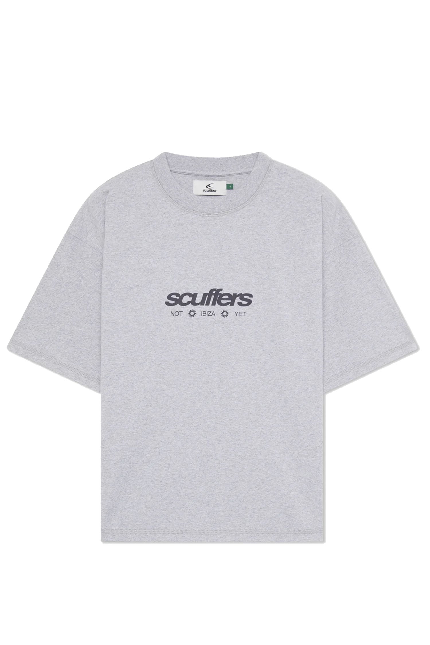 Polera Scuffers Not Ibiza Light Grey