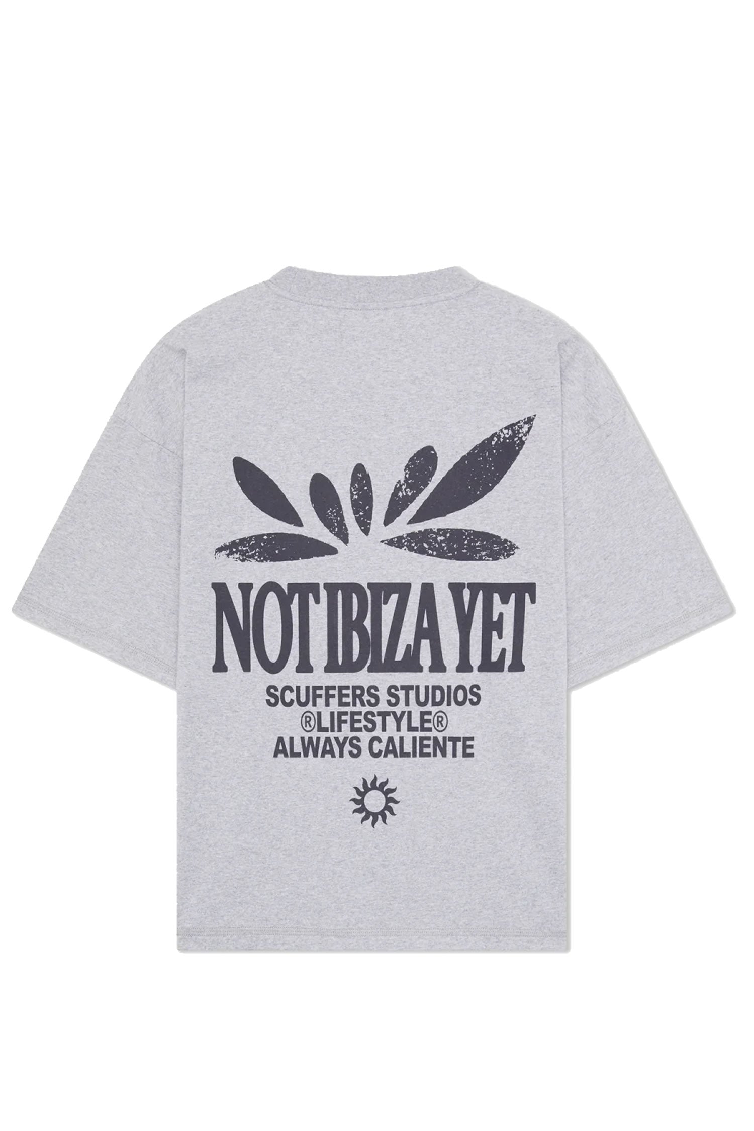 Polera Scuffers Not Ibiza Light Grey