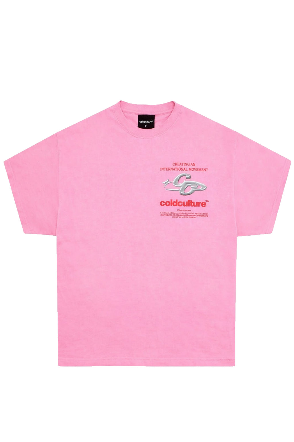 Polera Cold Culture Sparkly Rosada