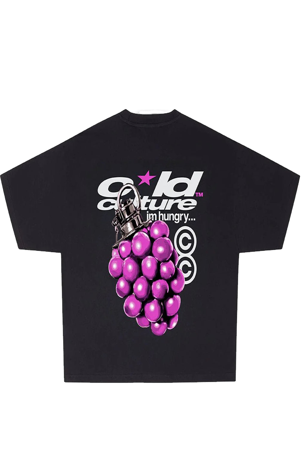 Polera Cold Culture Boom Negra