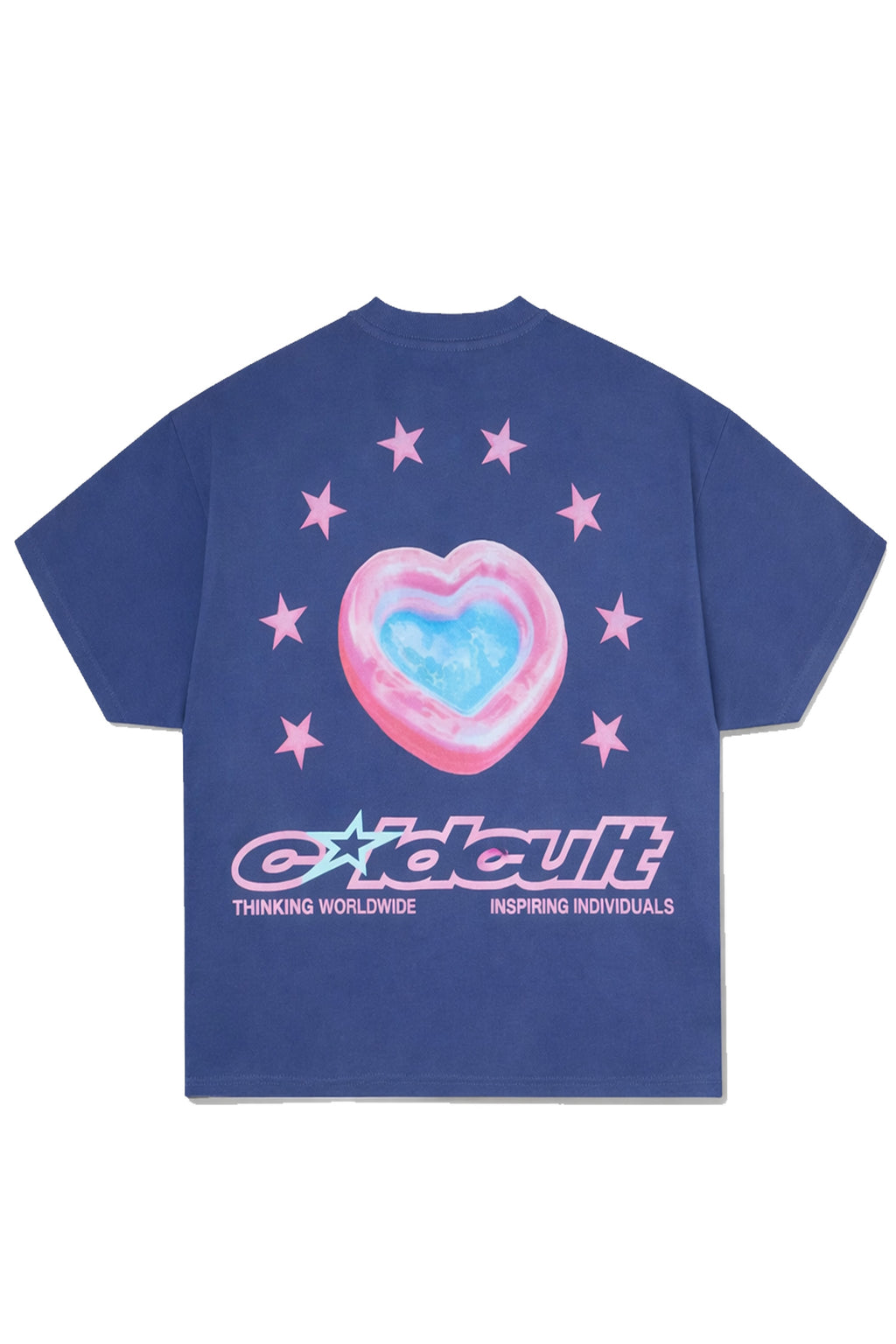 Polera Cold Culture Lovers Pool Azul