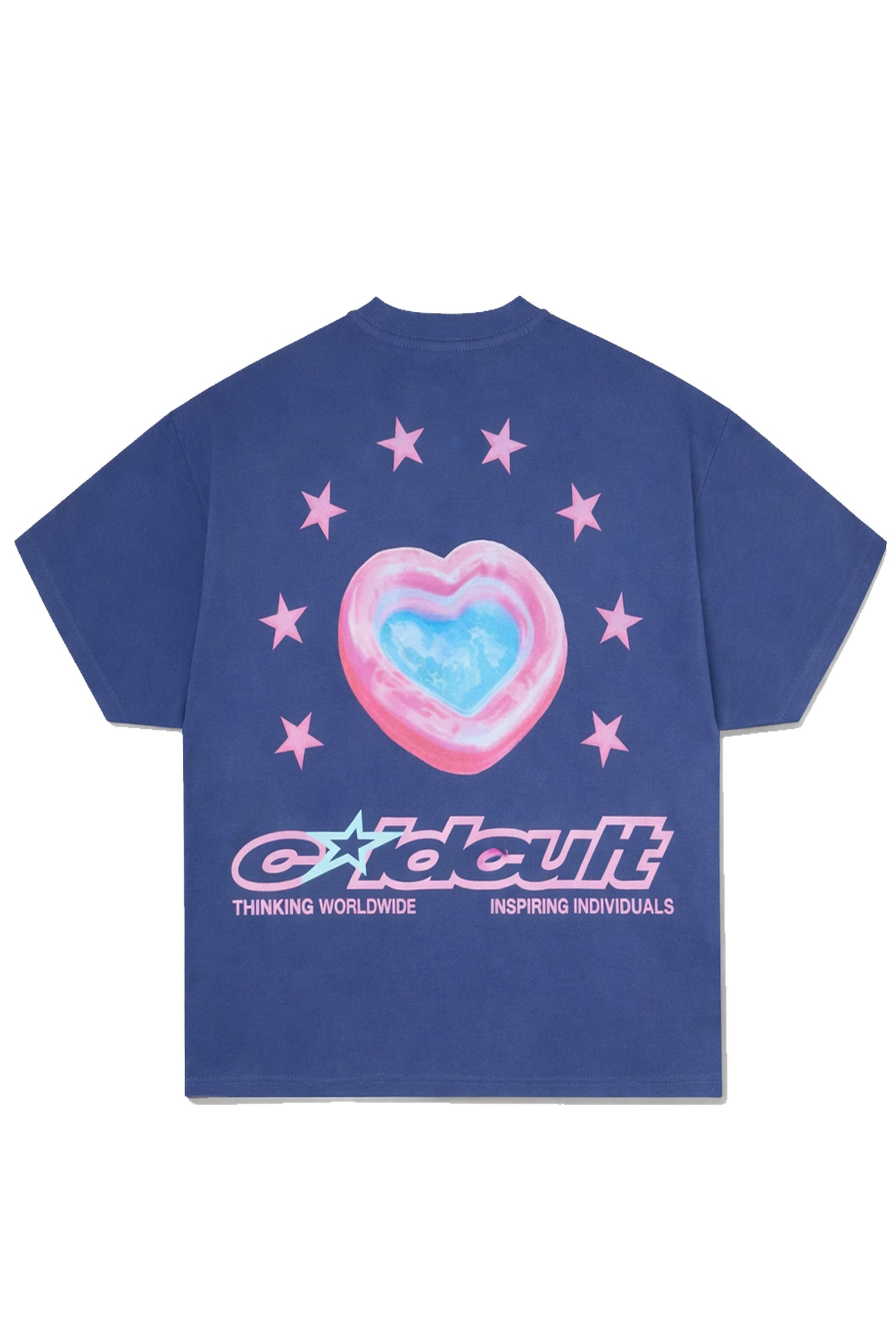 Polera Cold Culture Lovers Pool Azul