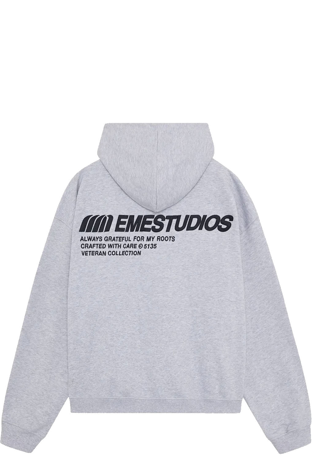 Poleron Emestudios Roots Heather Oversized Gris