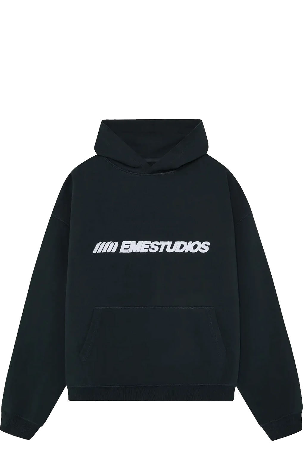 Poleron Emestudios Metro Navy Oversized Azul