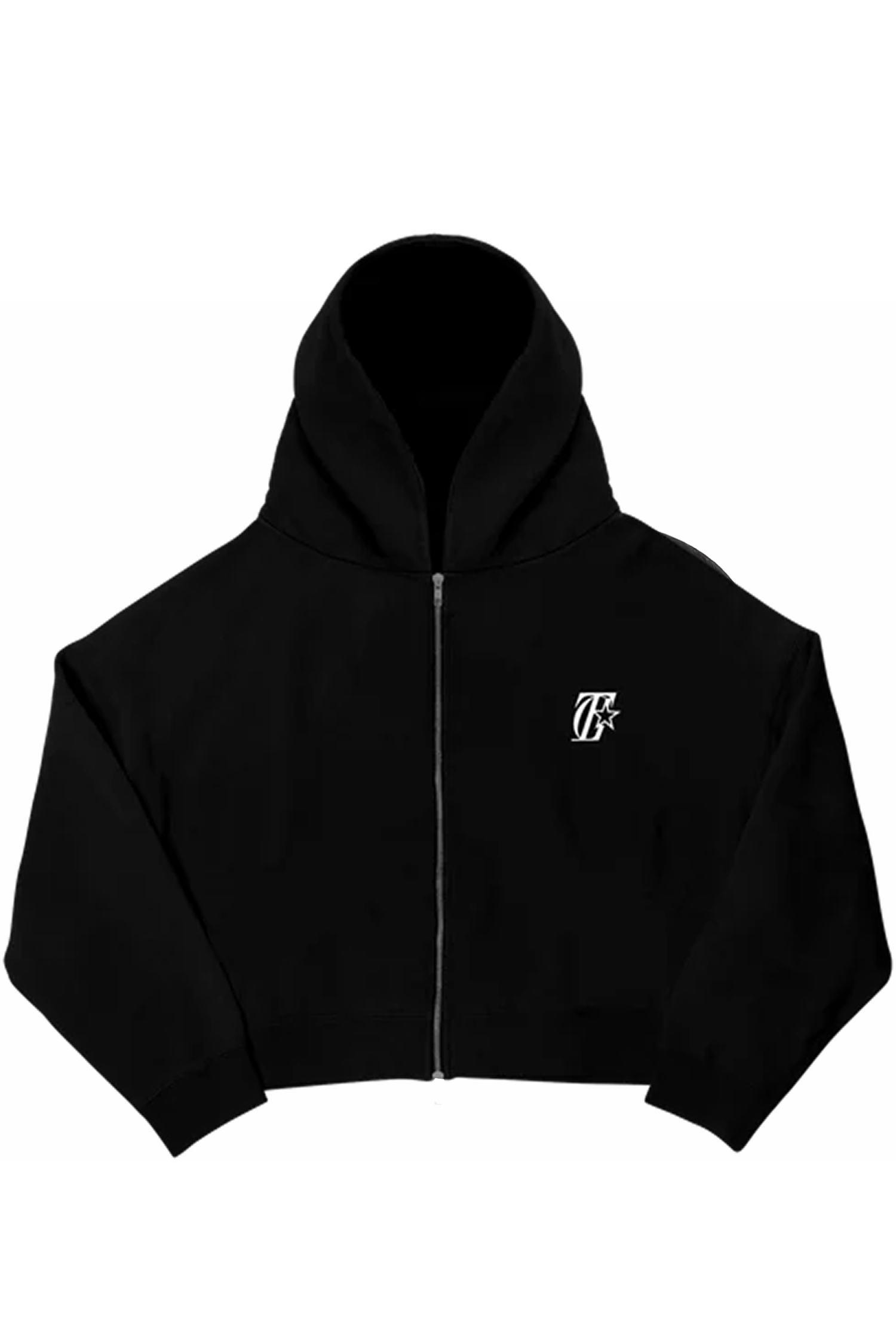 Poleron Taiger Zip Hoodie Negro