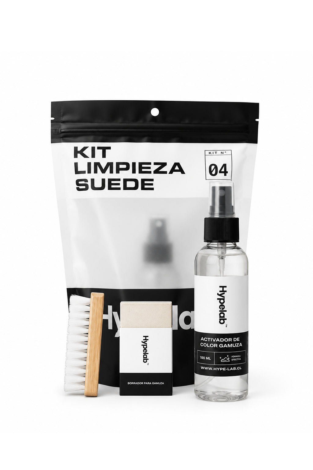 Kit HypeLab Limpieza Suede