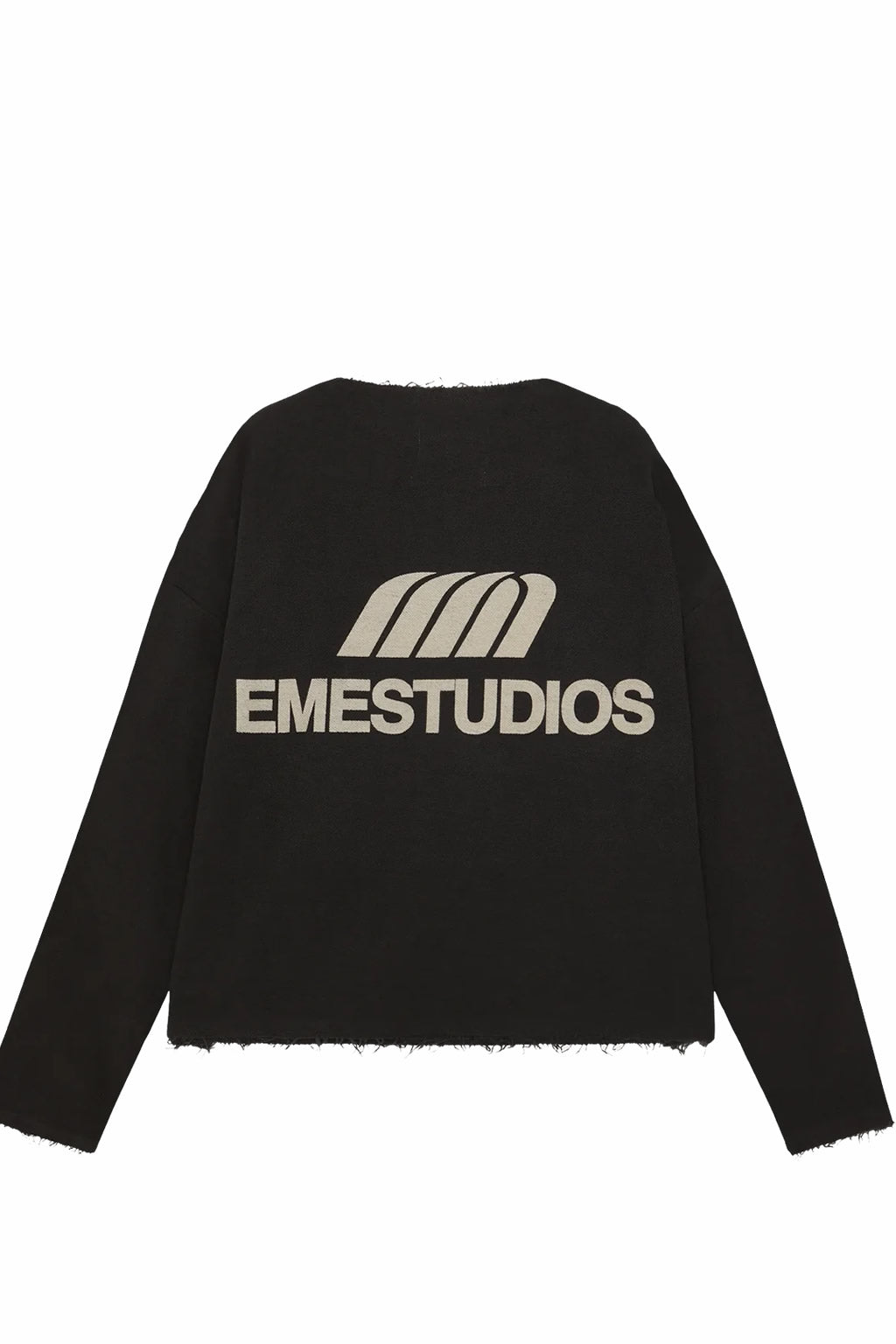 Poleron Emestudios Hectic Shadow Crewneck Negro