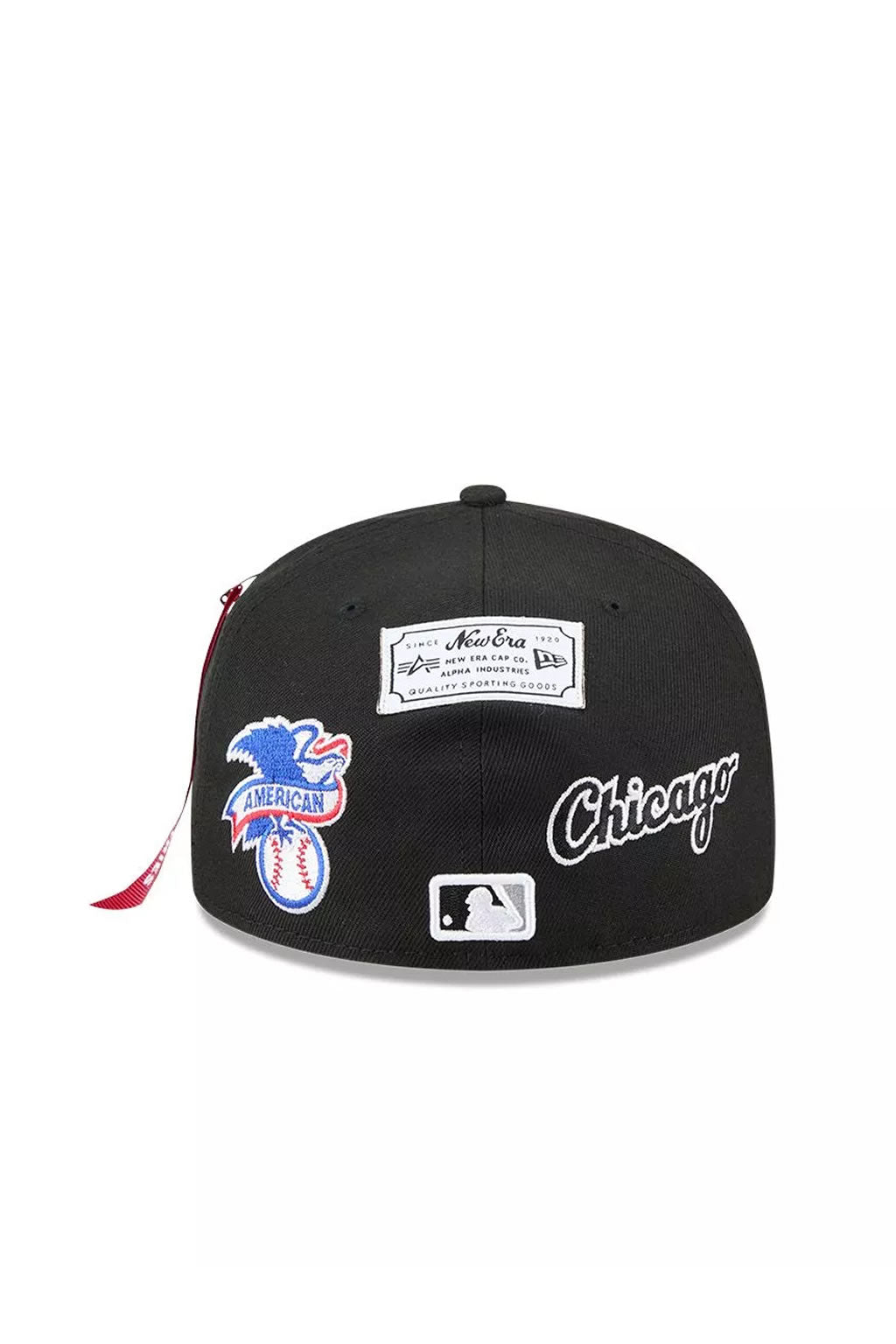 Gorra New Era 59Fifty Chicago White Sox x Alpha Industries Negra