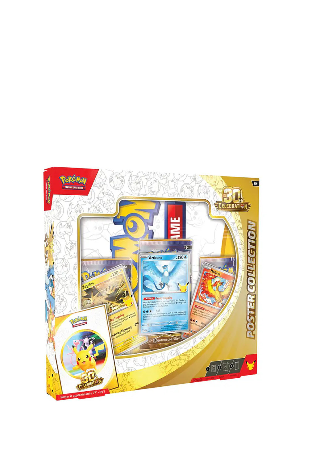 Caja Pokemon TCG 30th Celebration Poster Collection Ingles