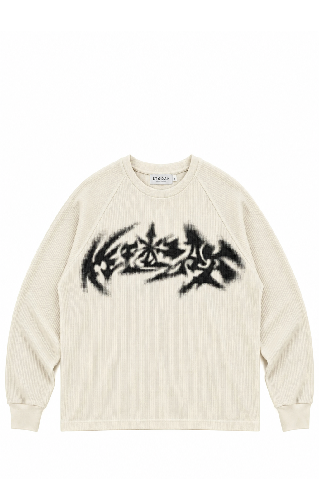 Polera Stodak HeavyWeight Waffle Eight Points Crema