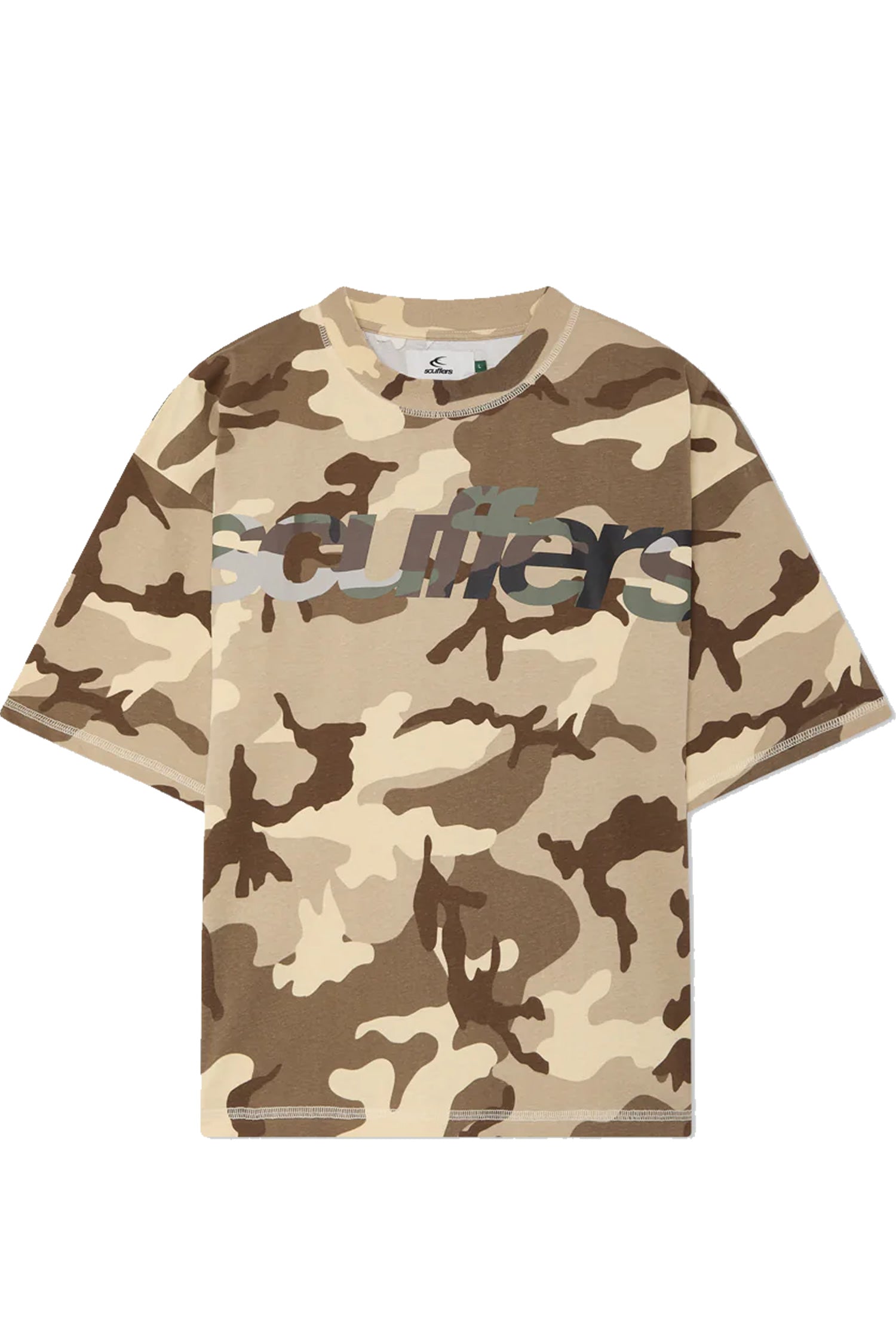 Polera Scuffers Double Camo Brown