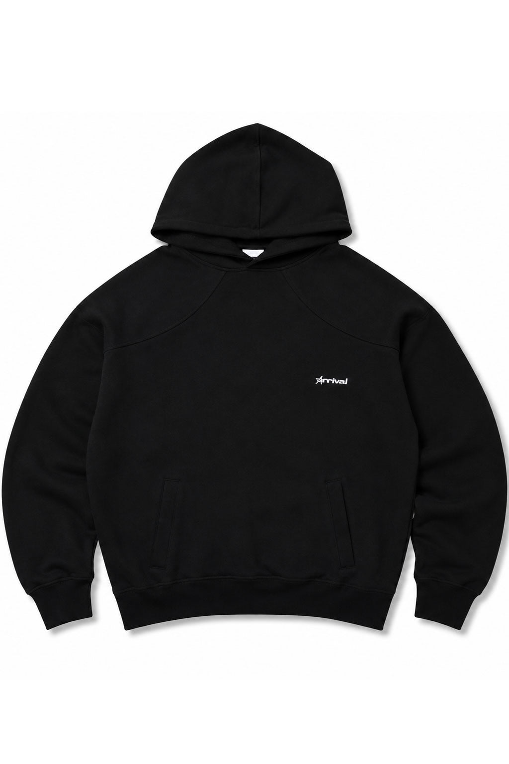 Poleron Arrival Hoodie French Terry Negro