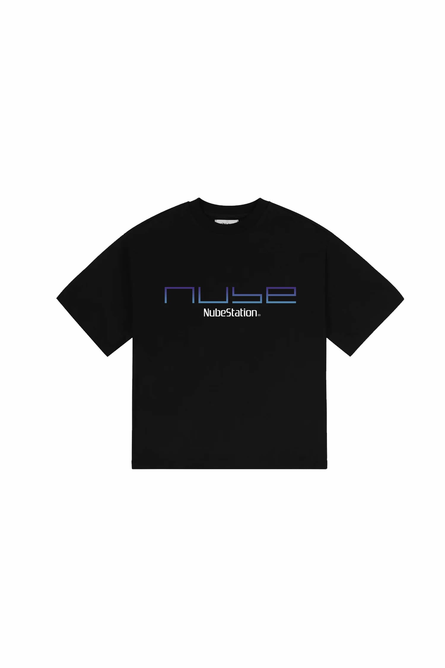Polera Nube NubeStation Boxy Negra