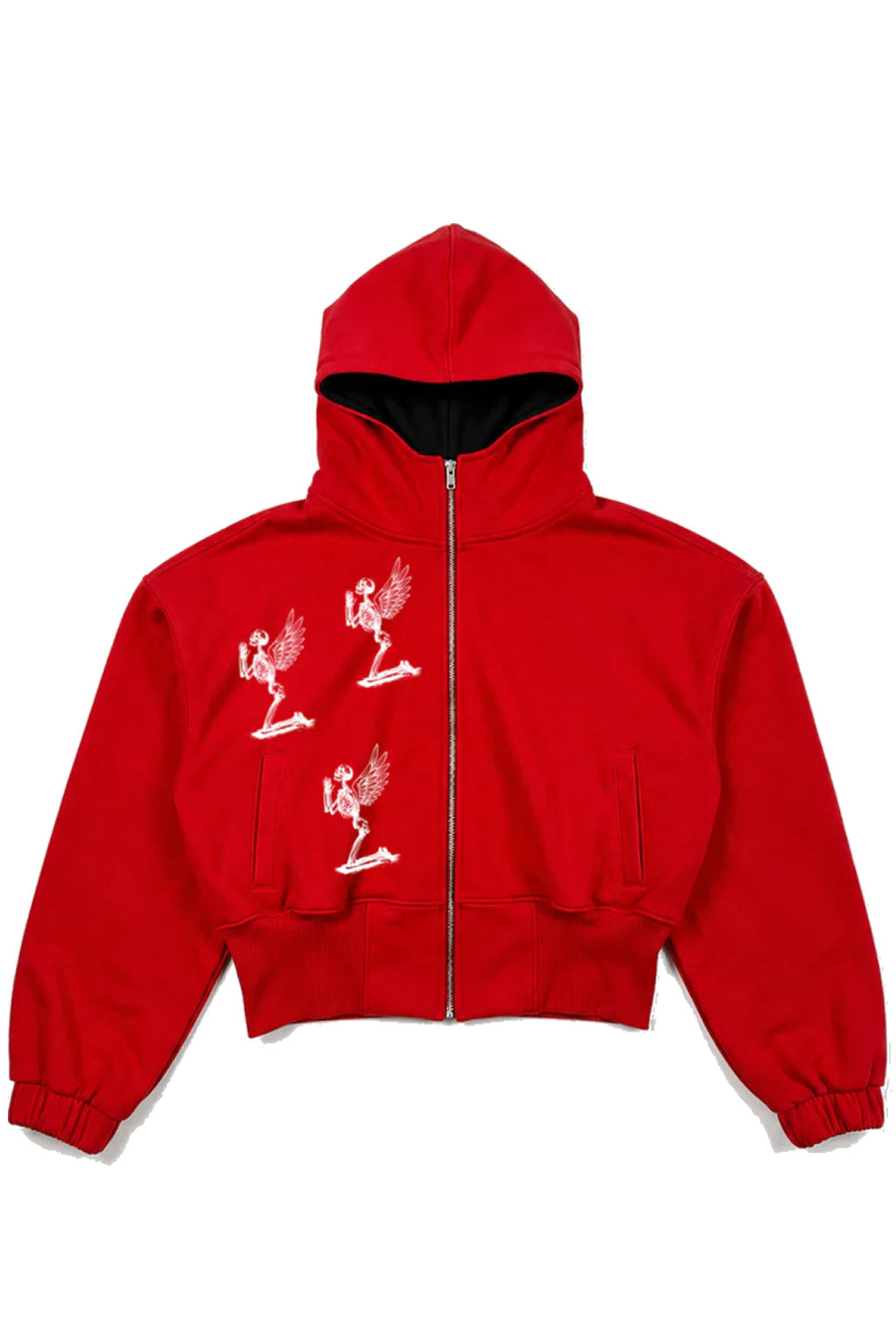 Poleron Conception Zip Three Angels Rojo