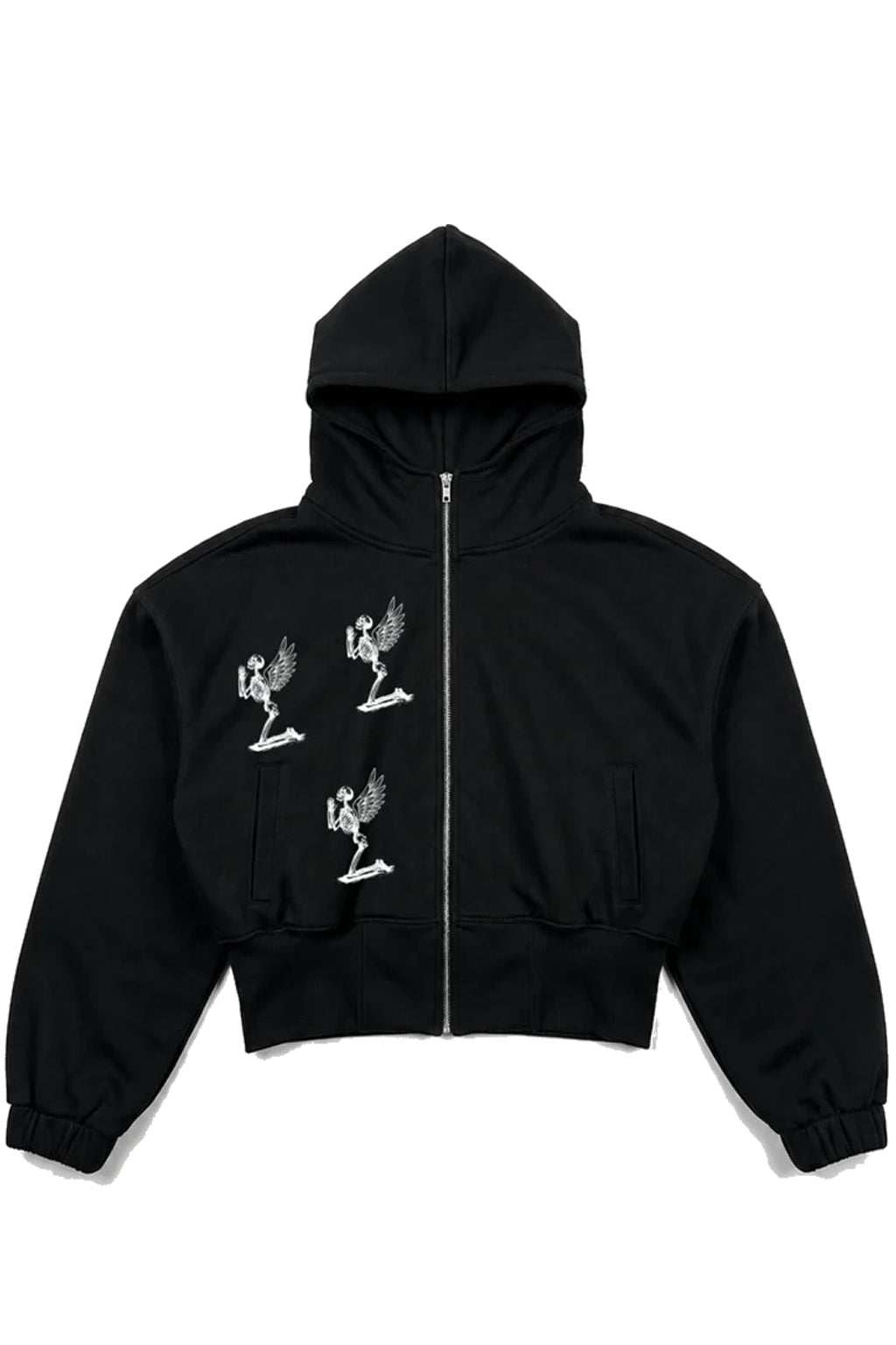 Poleron Conception Zip Three Angels Negro