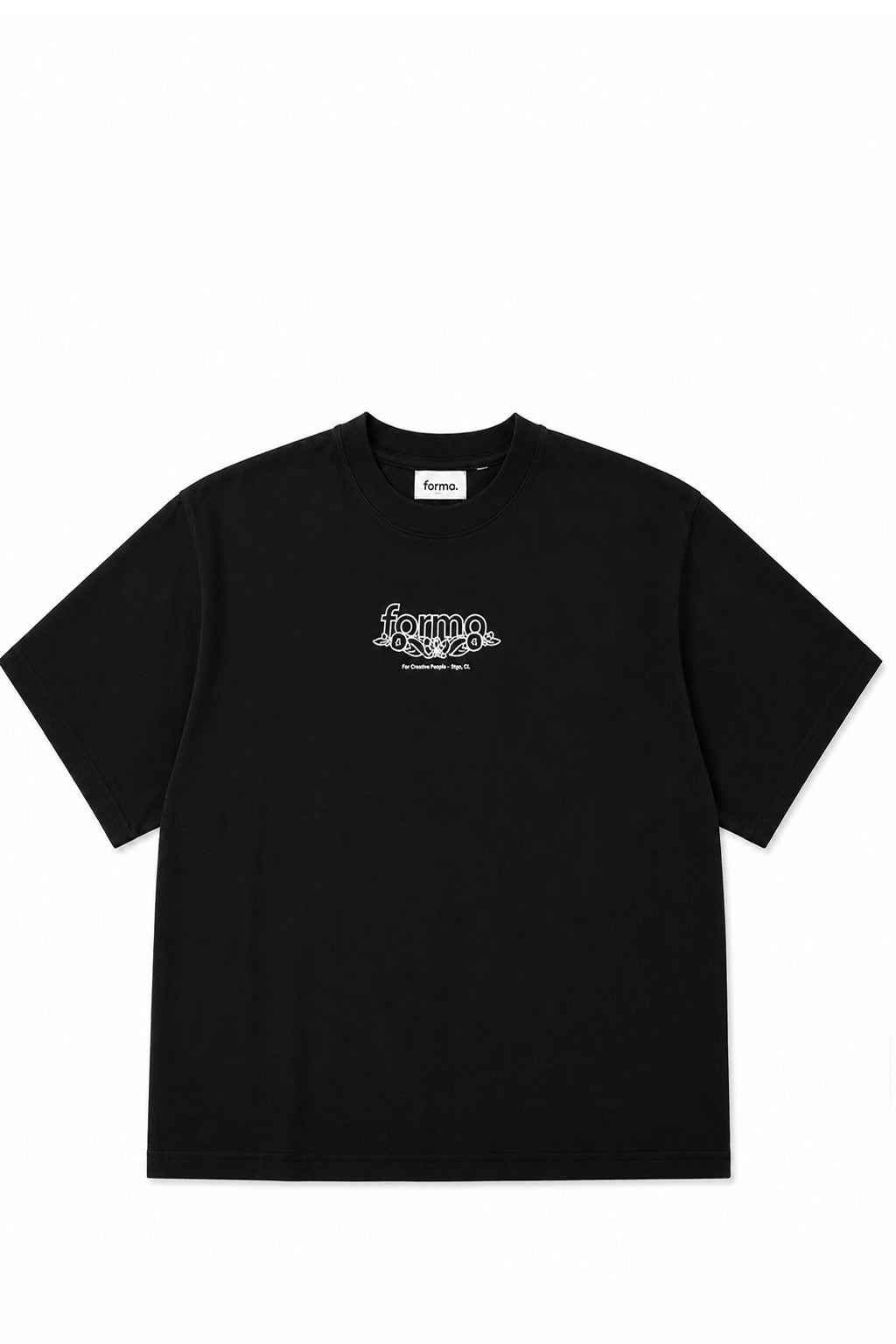 Polera Forma Recuerdo Negra