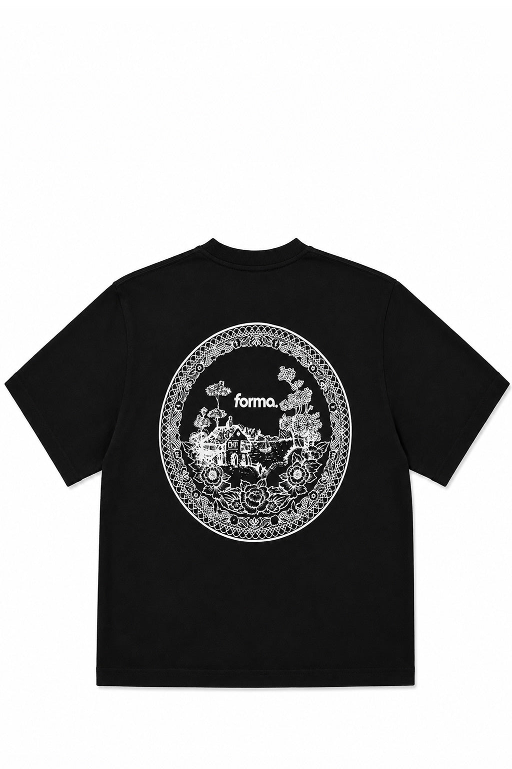 Polera Forma Recuerdo Negra