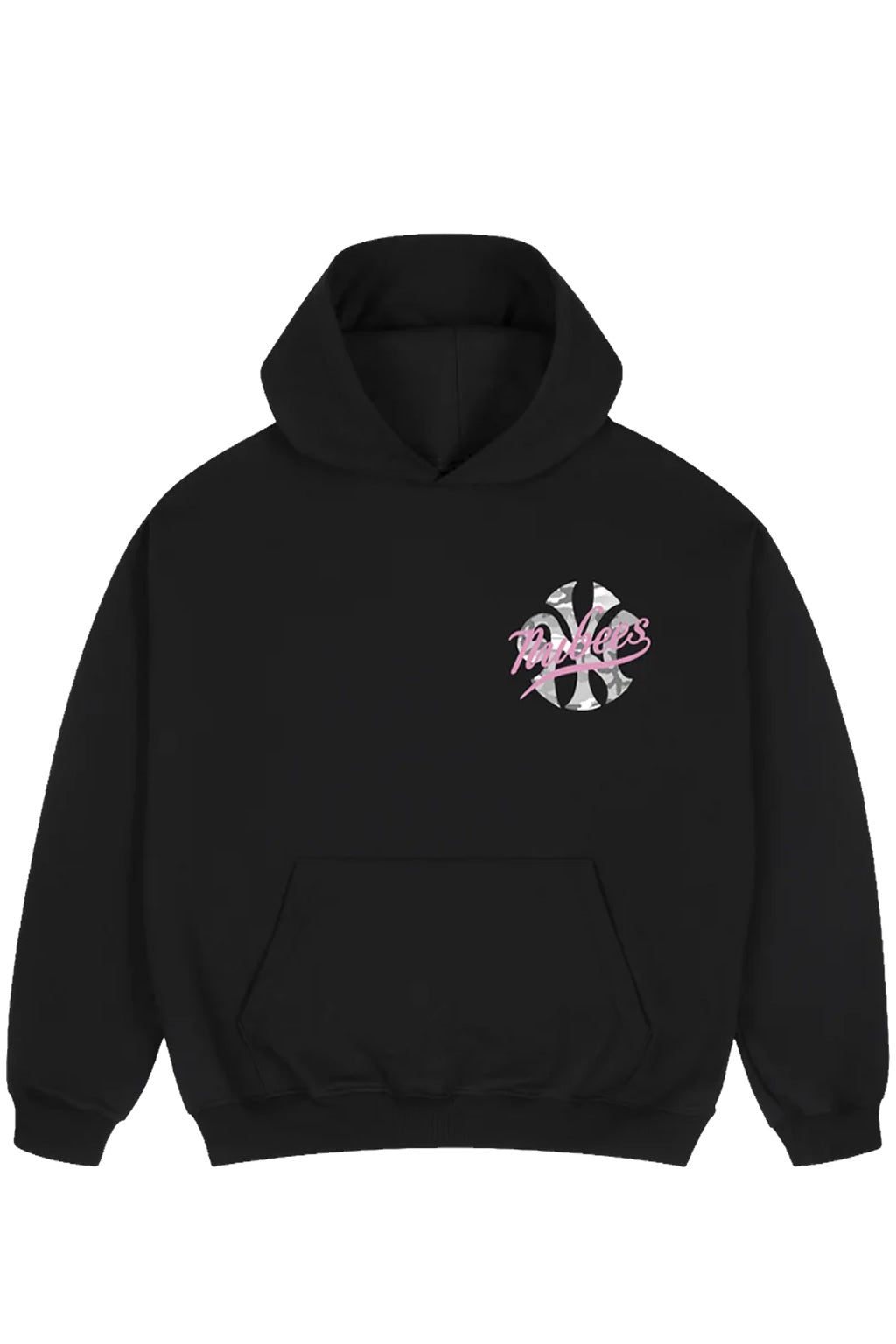 Poleron Nube New York Camo Hoodie Negro