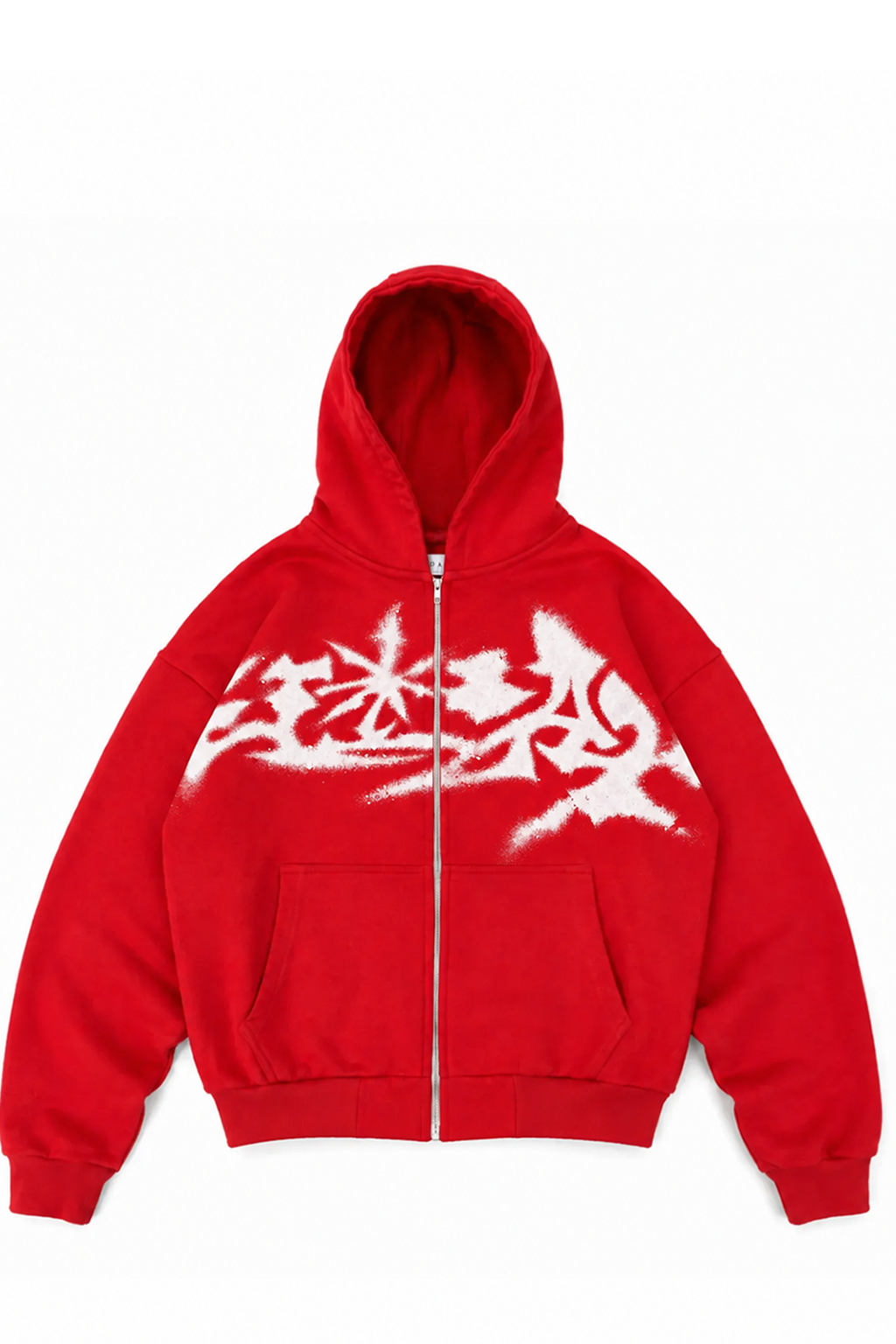 Poleron Stodak HeavyWeight Zipper Red Eight No Points