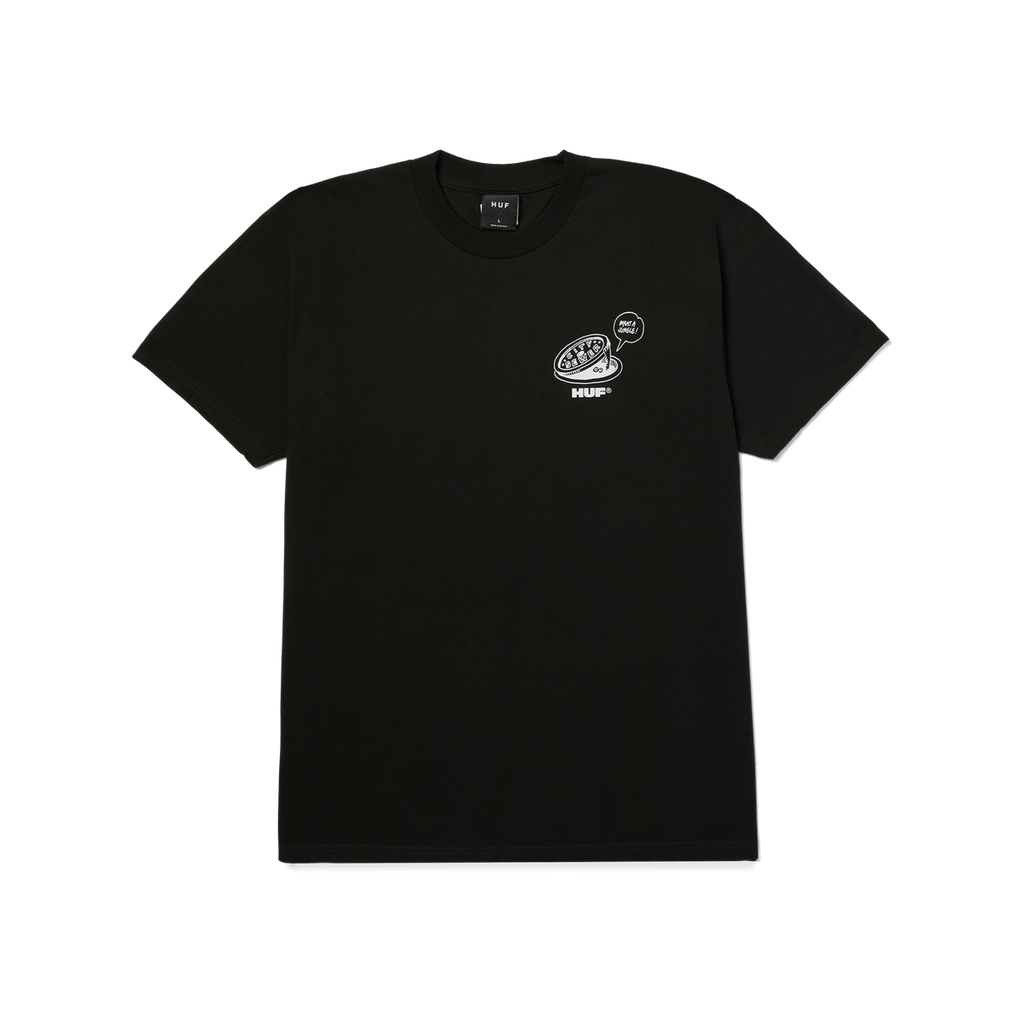 Polera HUF What A Jungle Negra