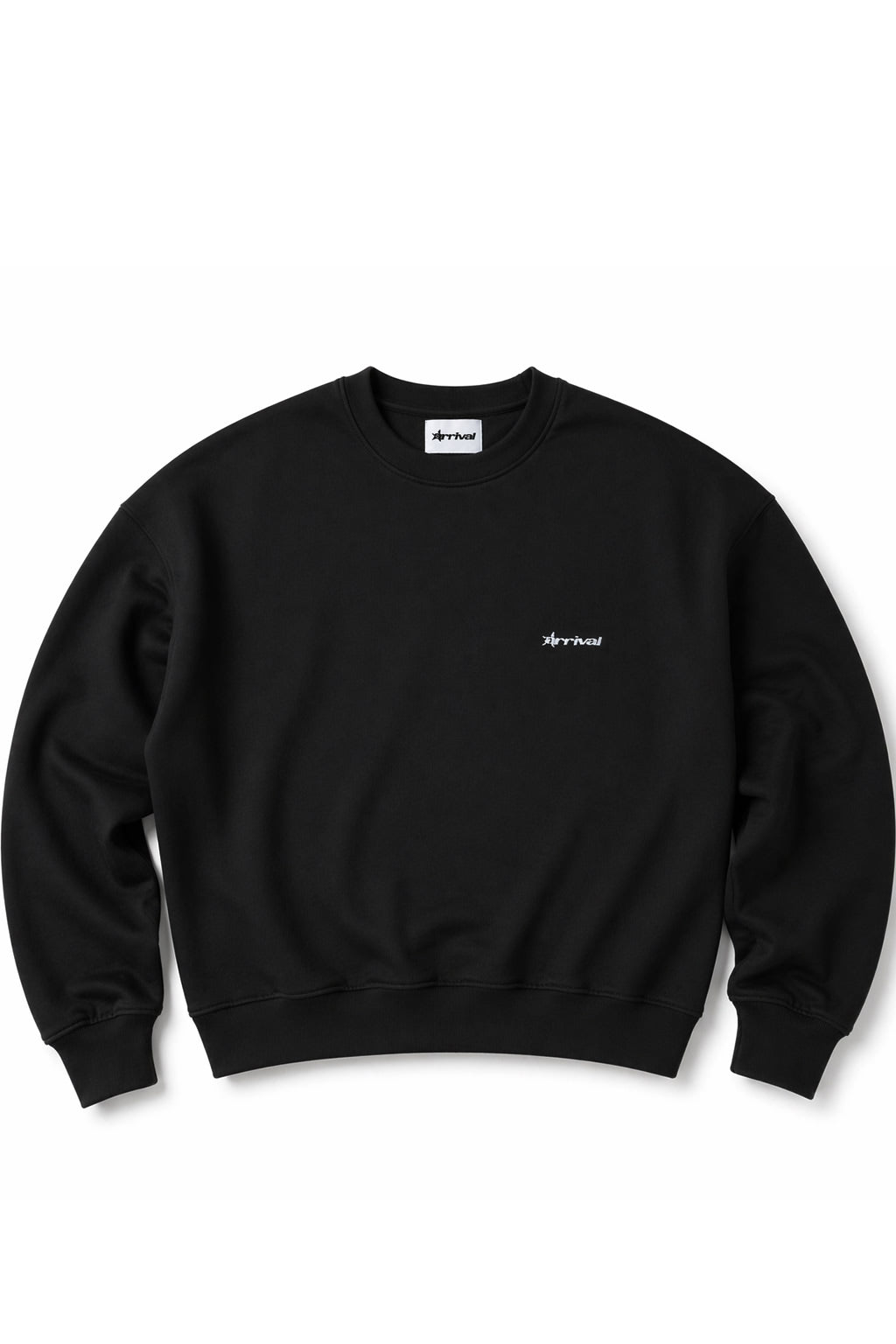Poleron Arrival Crewneck French Terry Negro