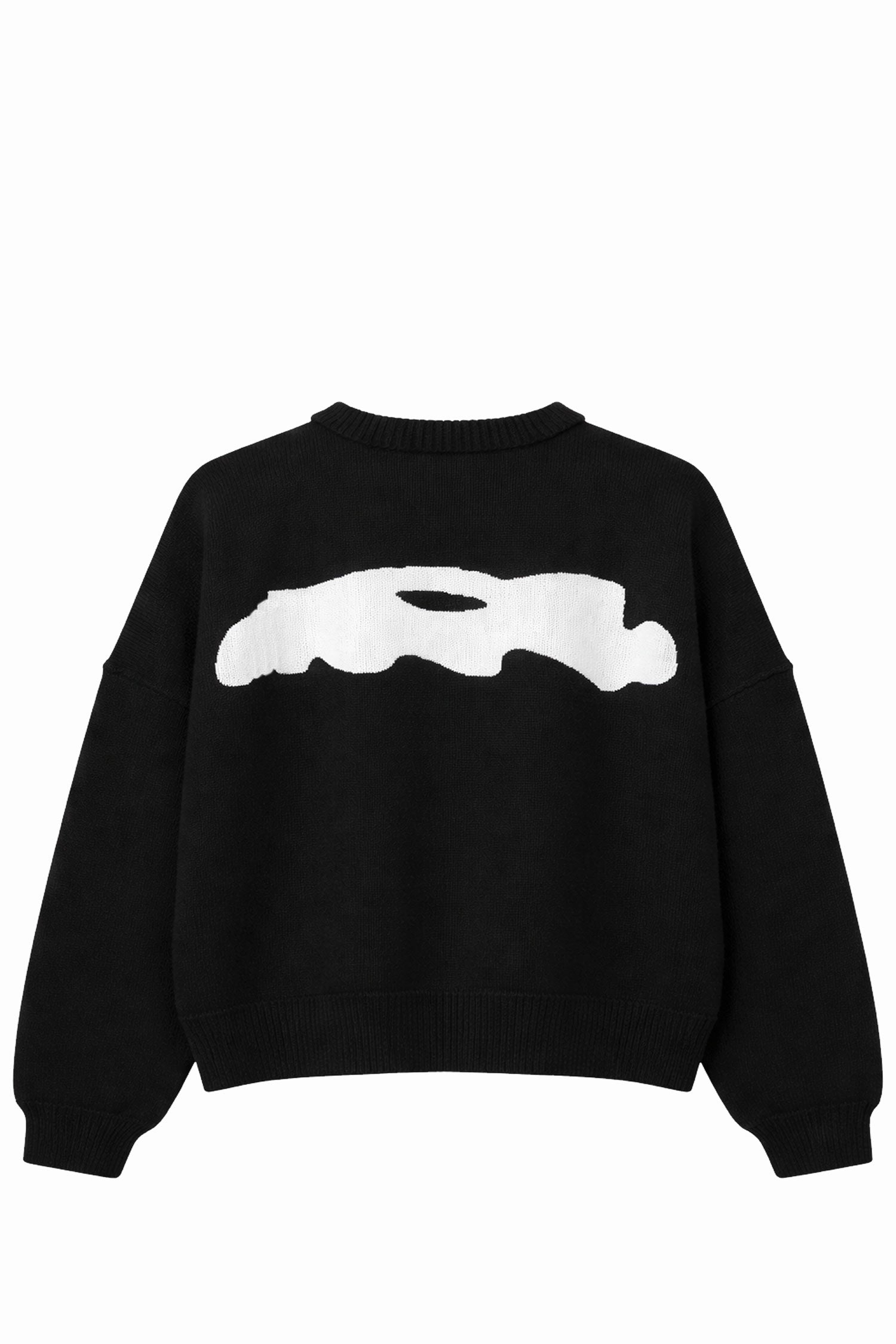 Sweater Arrival Boxy Crew Jaqcuard