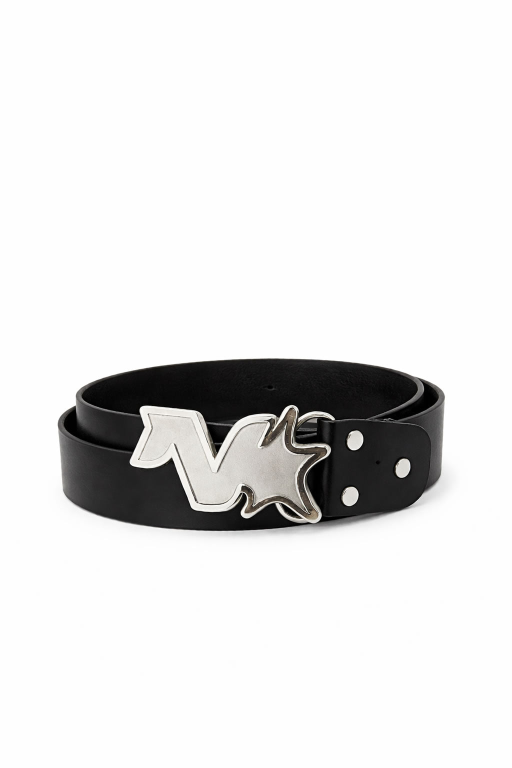 Cinturon Nero Project Leather Black