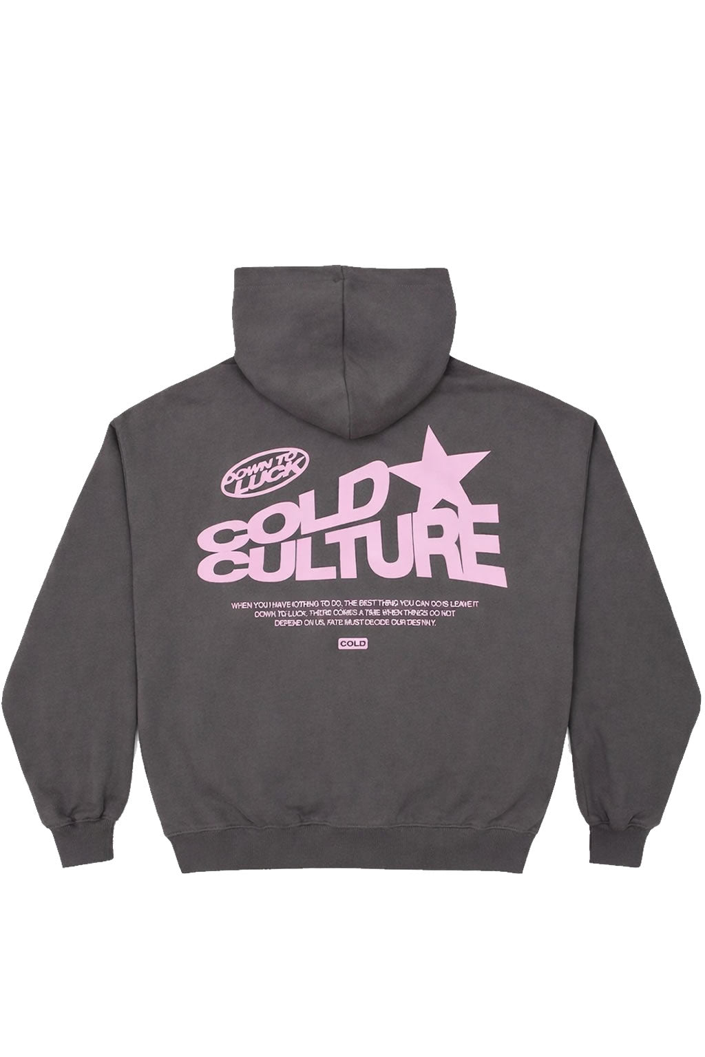 Poleron Cold Culture Down To Luck Smoke Grey