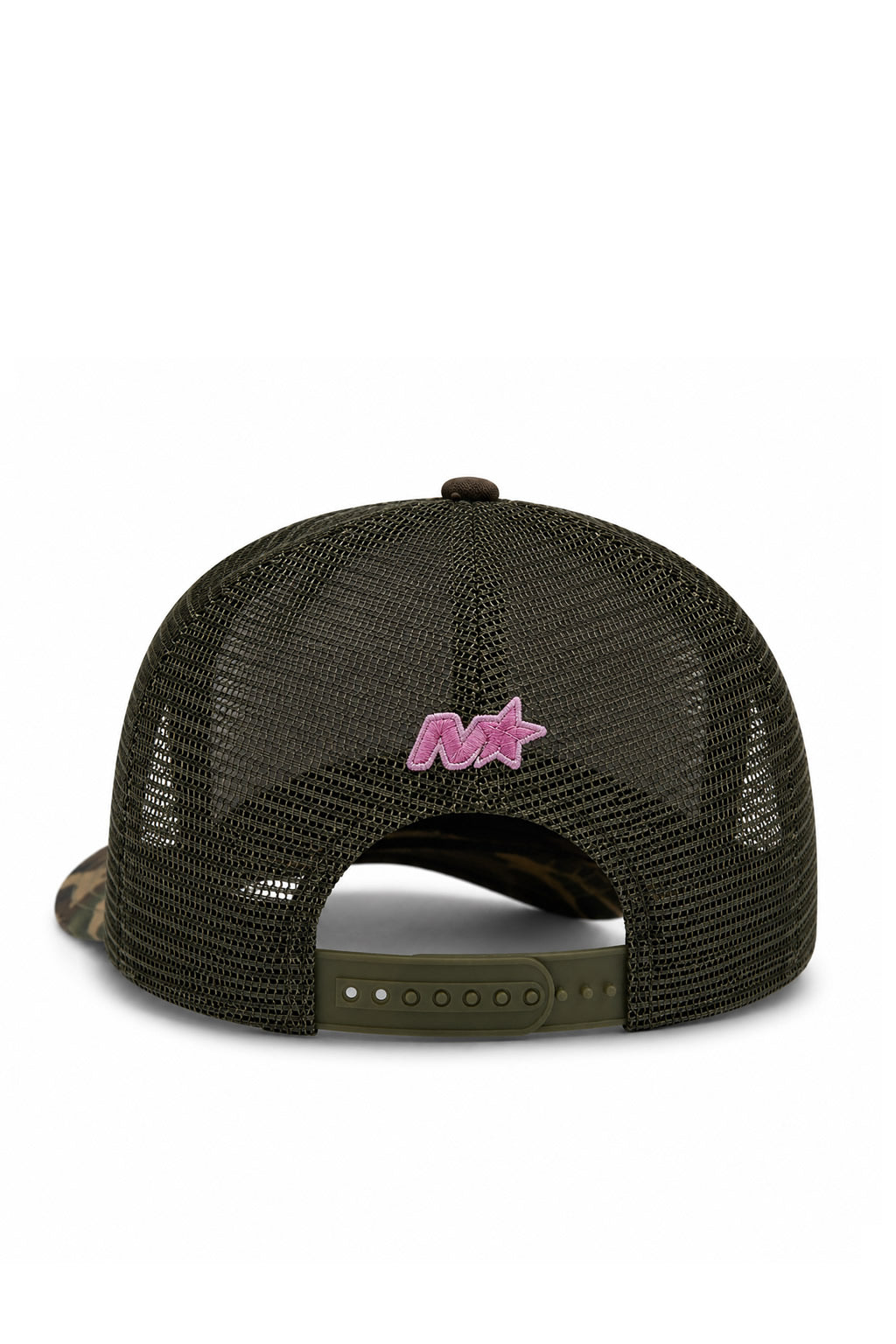 Gorra Nero Project Camo Trucker Pink Duty