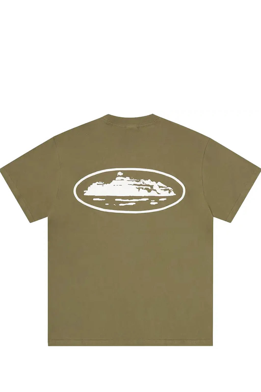 Polera Corteiz Island Puff Olivo