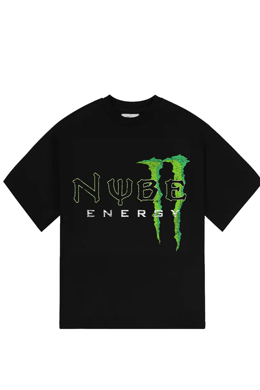 Polera Nube Boxy Energy Negra