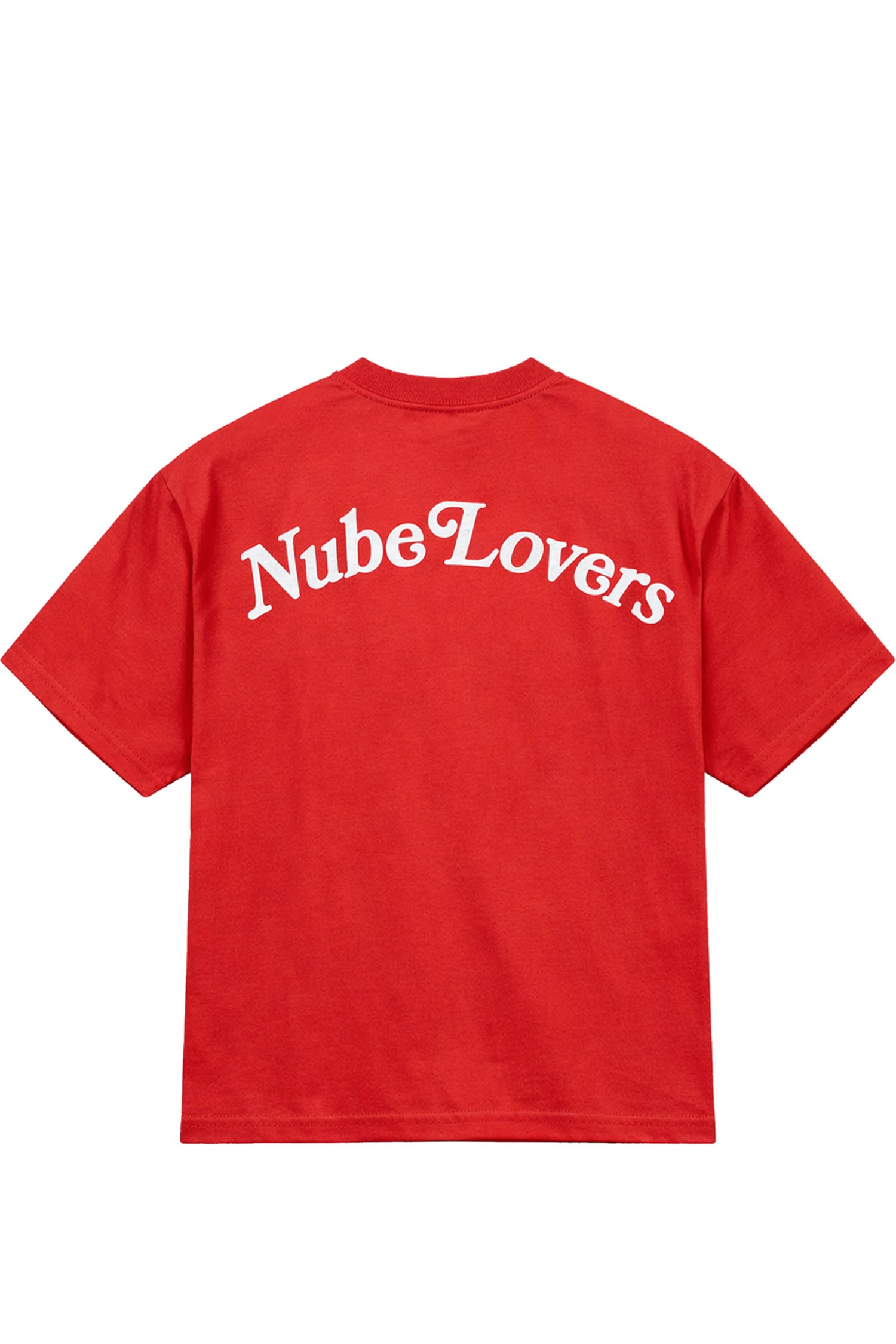 Polera Nube Boxy Lovers Double Pocket Roja