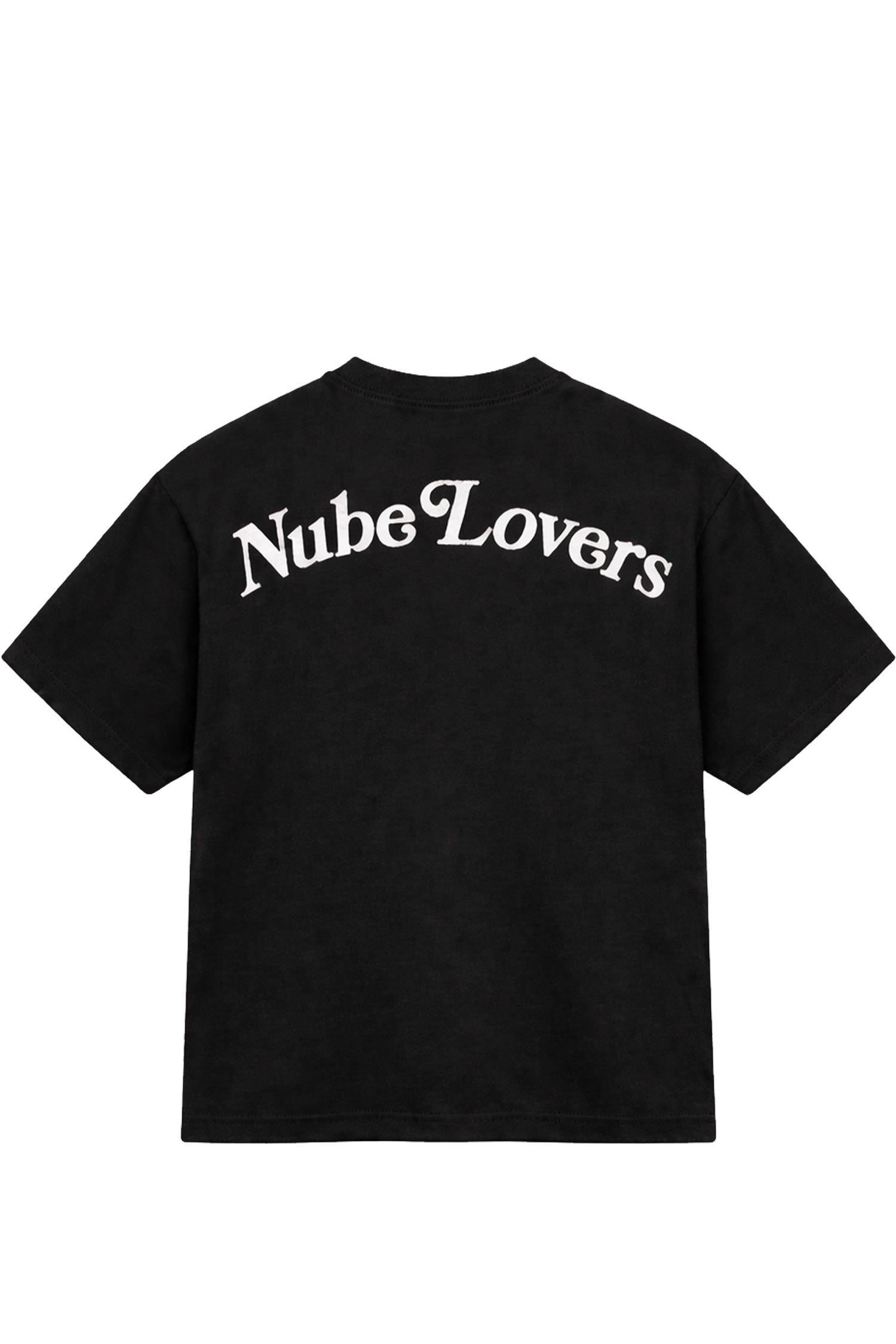 Polera Nube Boxy Lovers Double Pocket Negra