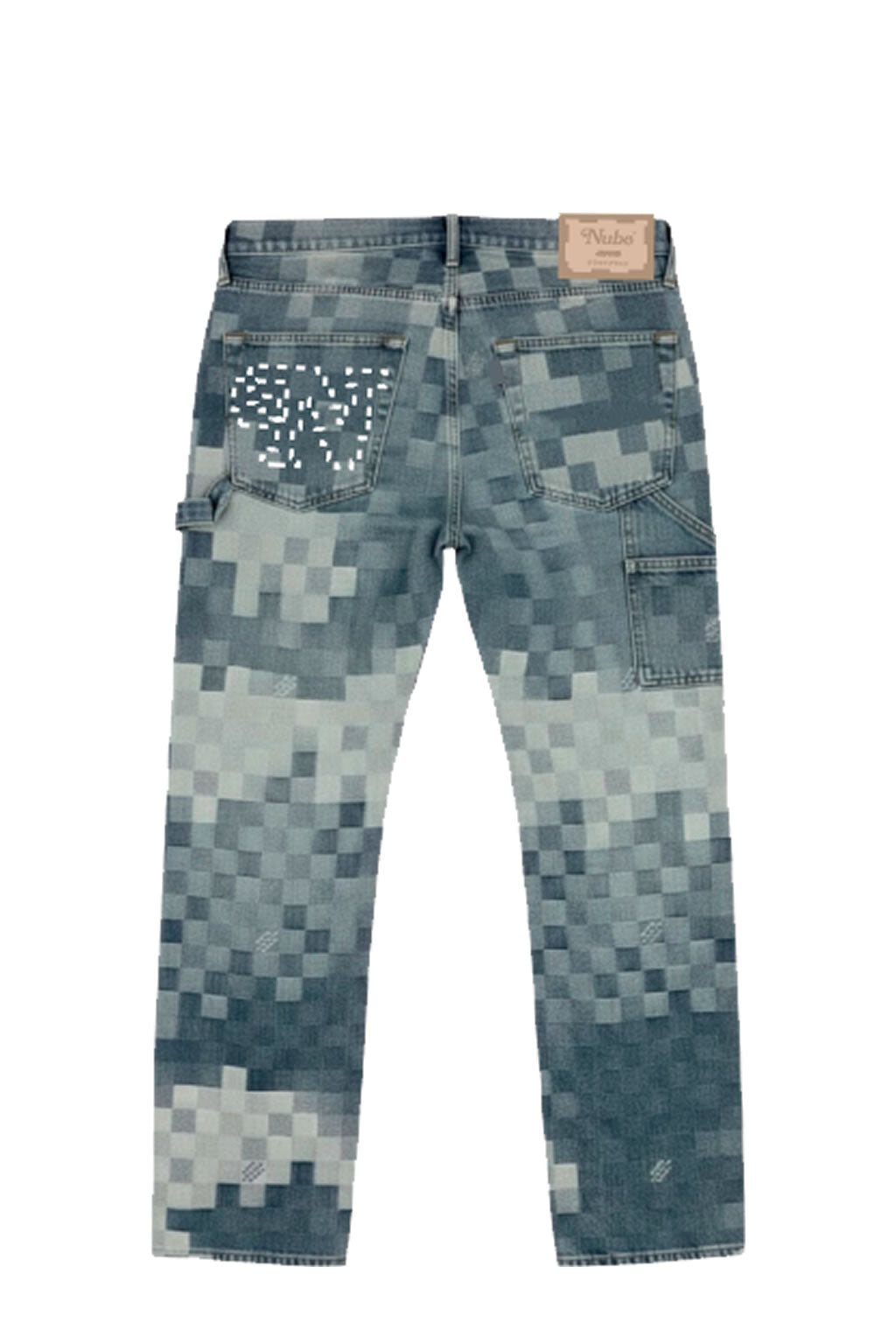 Pantalon Nube Pixel Baggy Jeans
