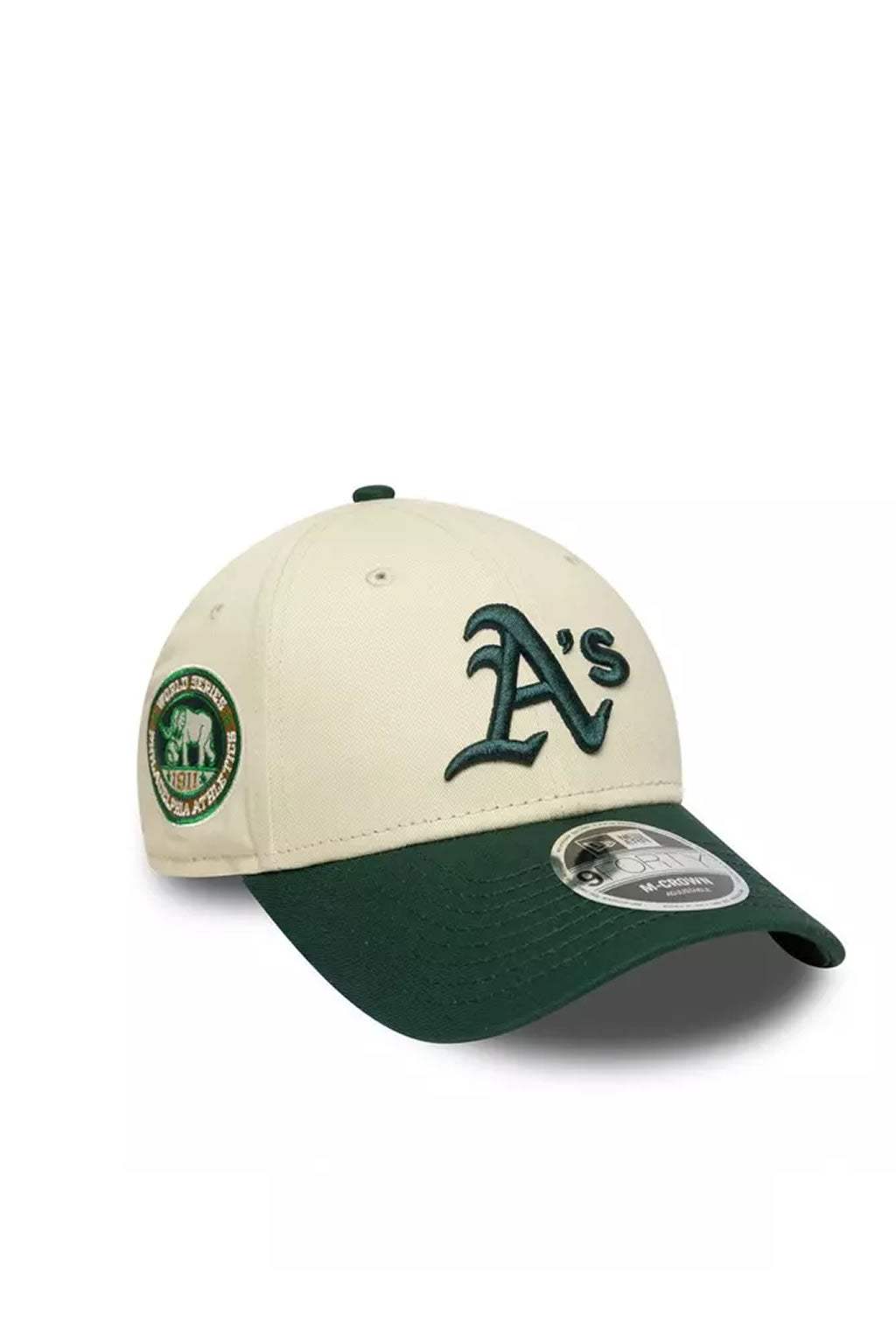 Gorra New Era 9Forty Oakland Athletics World Series Patch Verde
