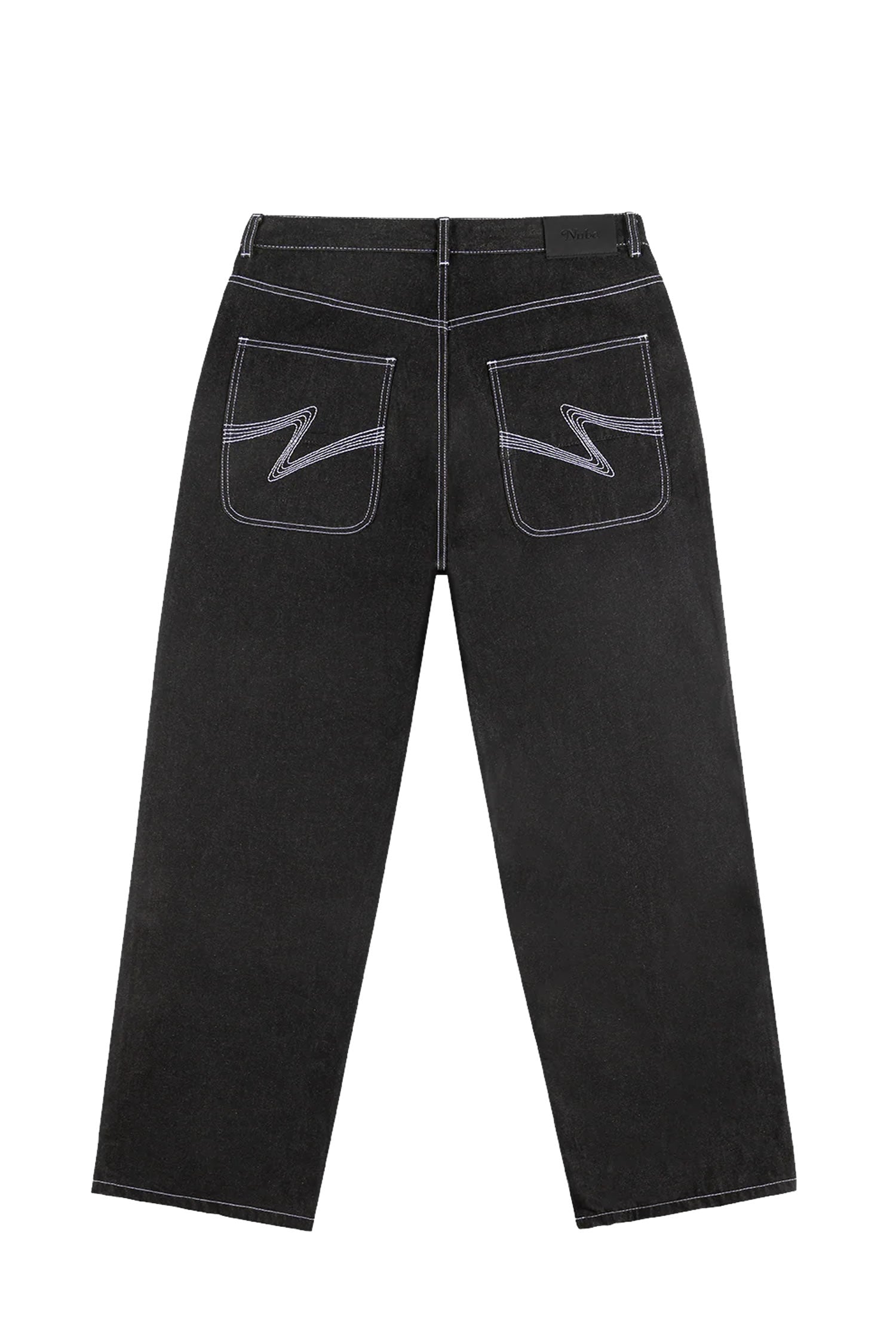 Pantalon Nube Raw Denim Black