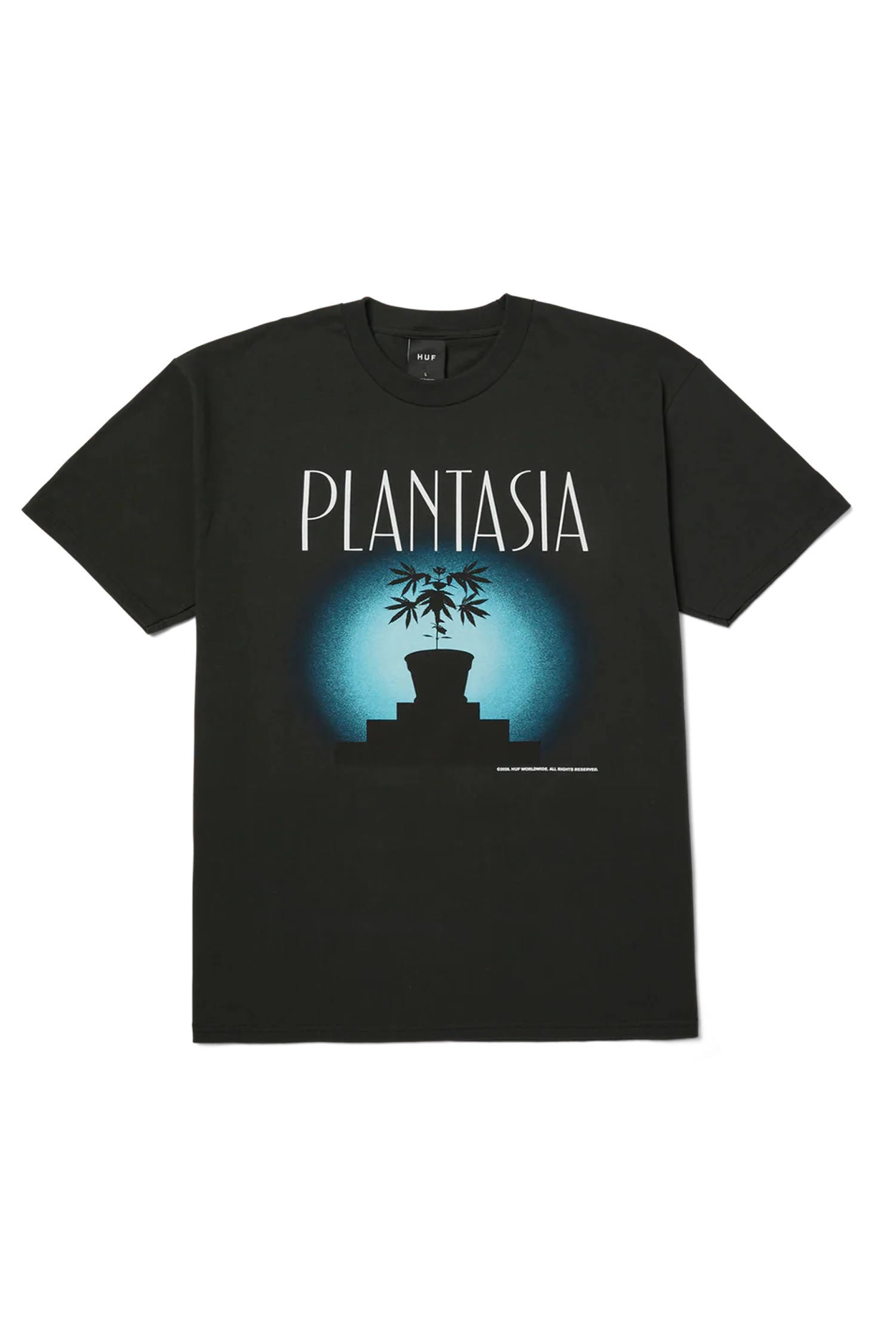 Polera HUF Plantasia Negra