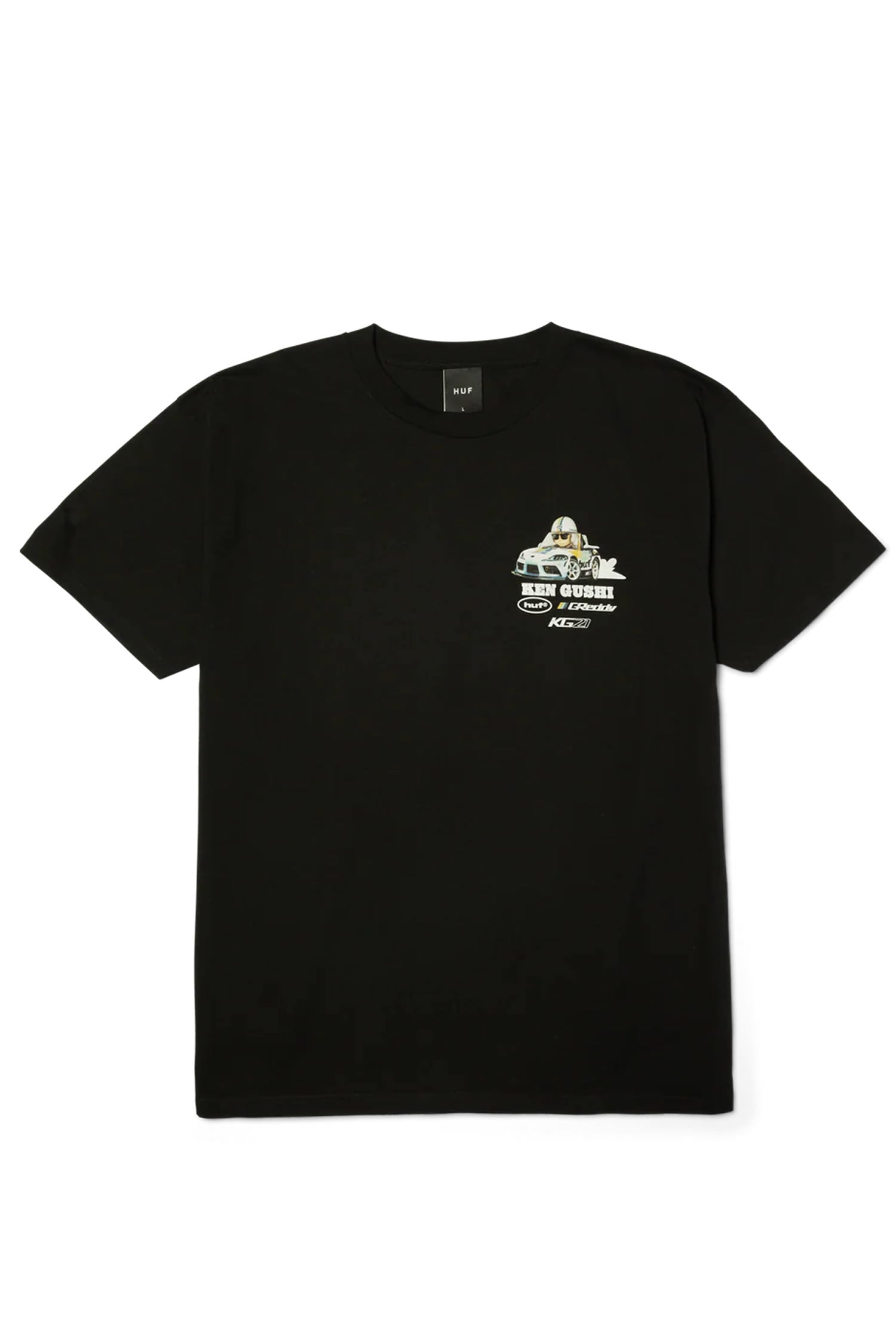 Polera HUF x GReddy Gushi Negra – ARTMOB HAUNTED MARKET FOR ART