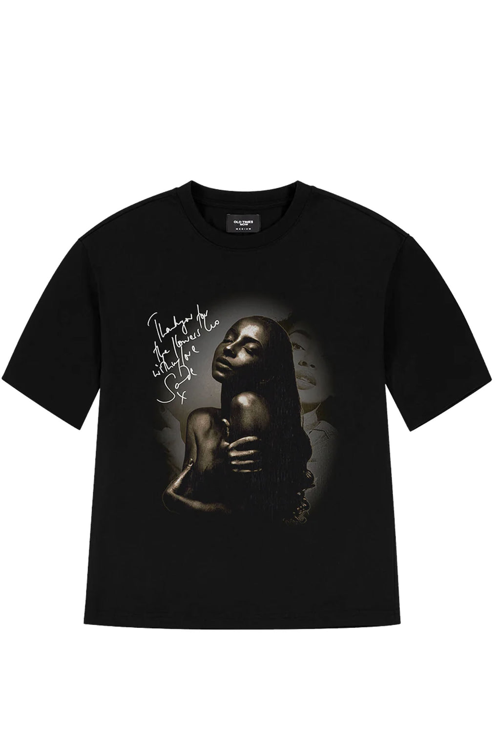 Polera Old Times Now Sade Negra