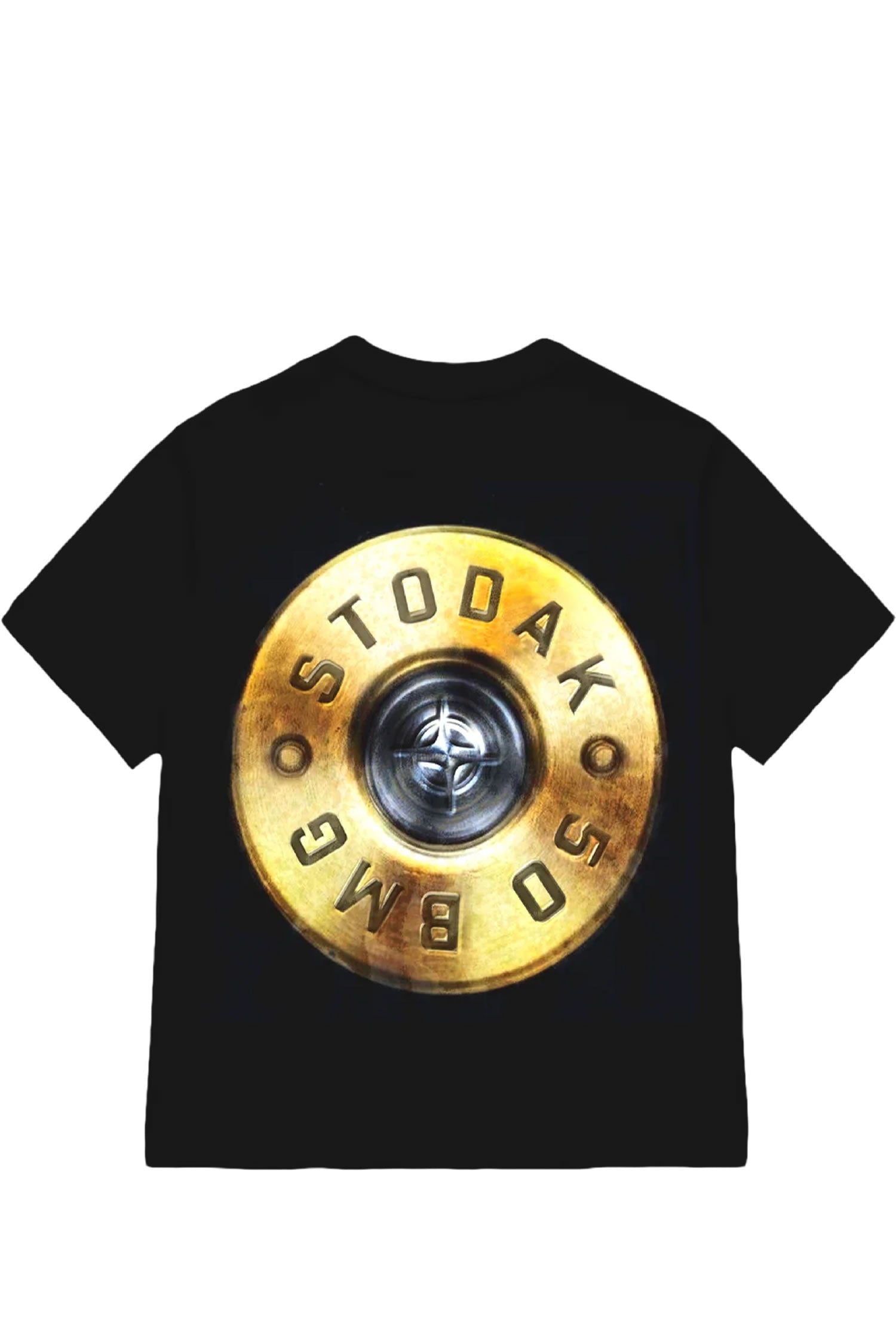 Polera Stodak HeavyWeight Bullet Pain Negra