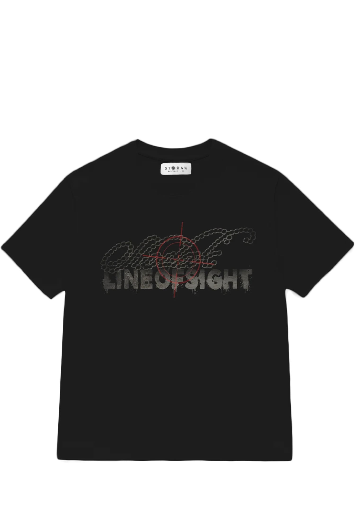 Polera Stodak HeavyWeight Bullet Pain Negra